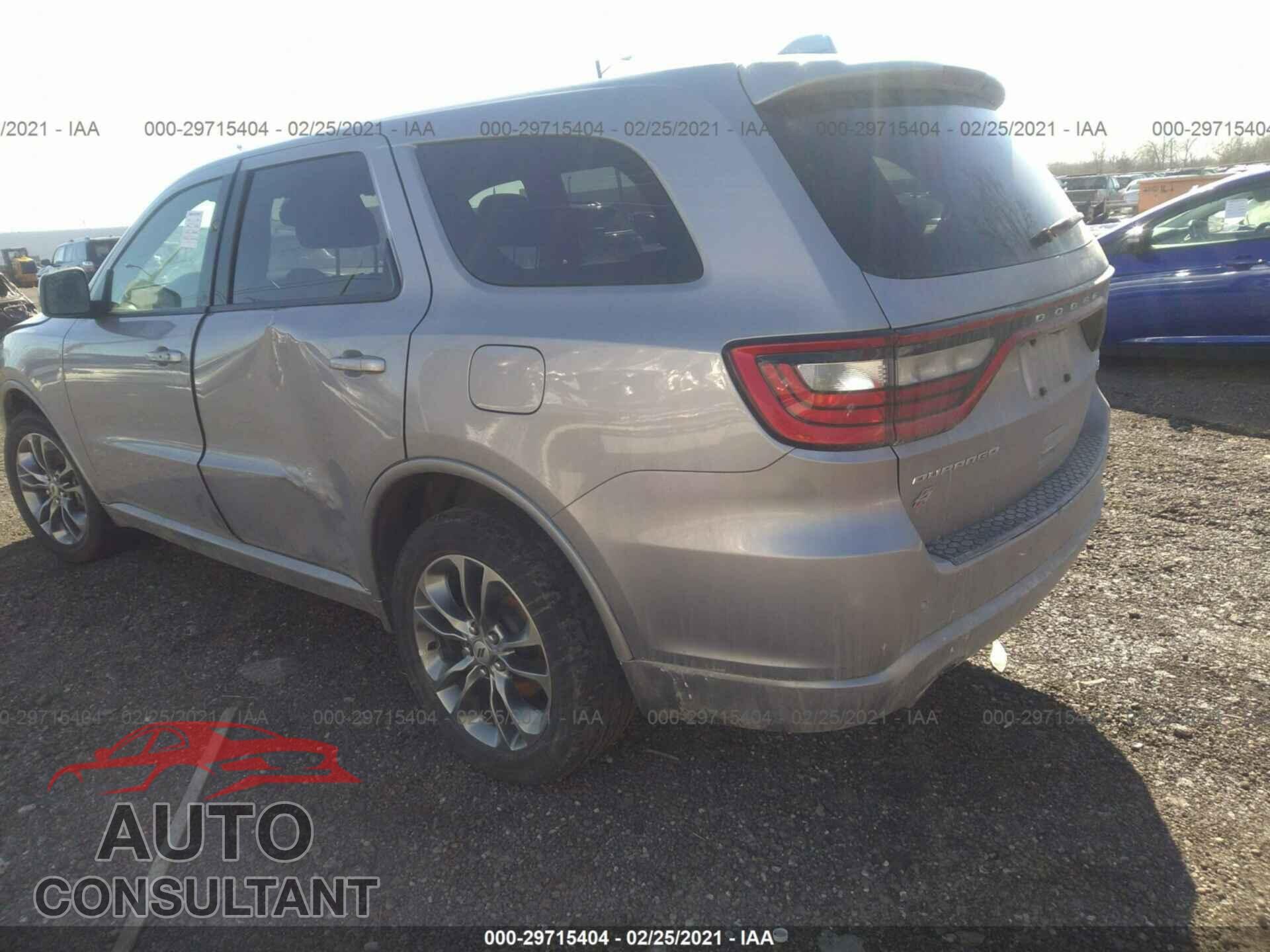 DODGE DURANGO 2019 - 1C4RDJDGXKC691645