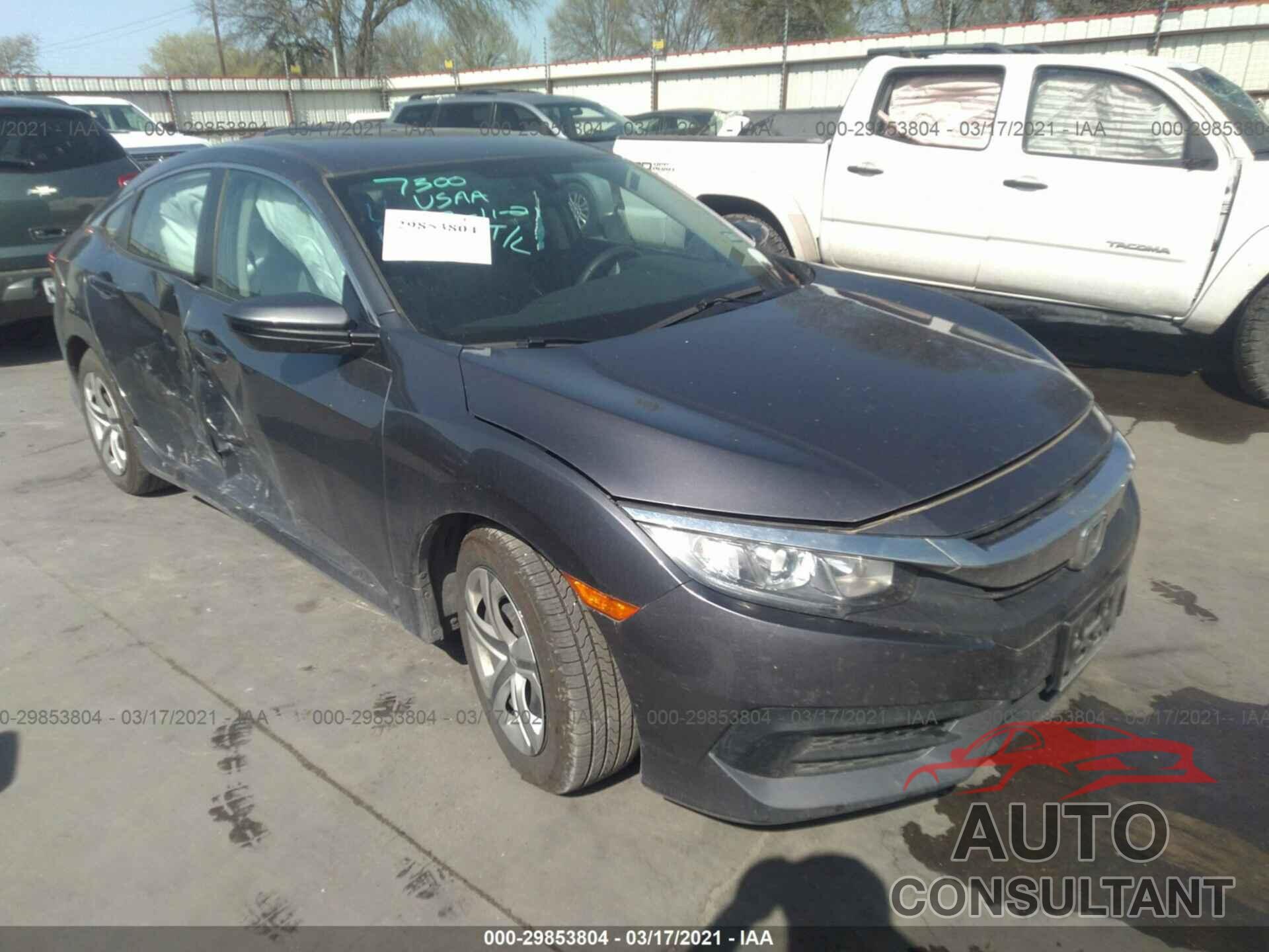 HONDA CIVIC SEDAN 2016 - 19XFC2F52GE099356