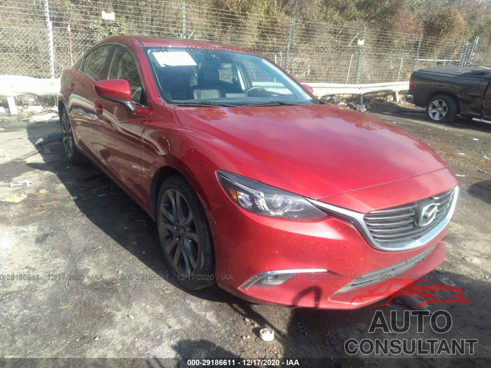 MAZDA MAZDA6 2016 - JM1GJ1W51G1408631