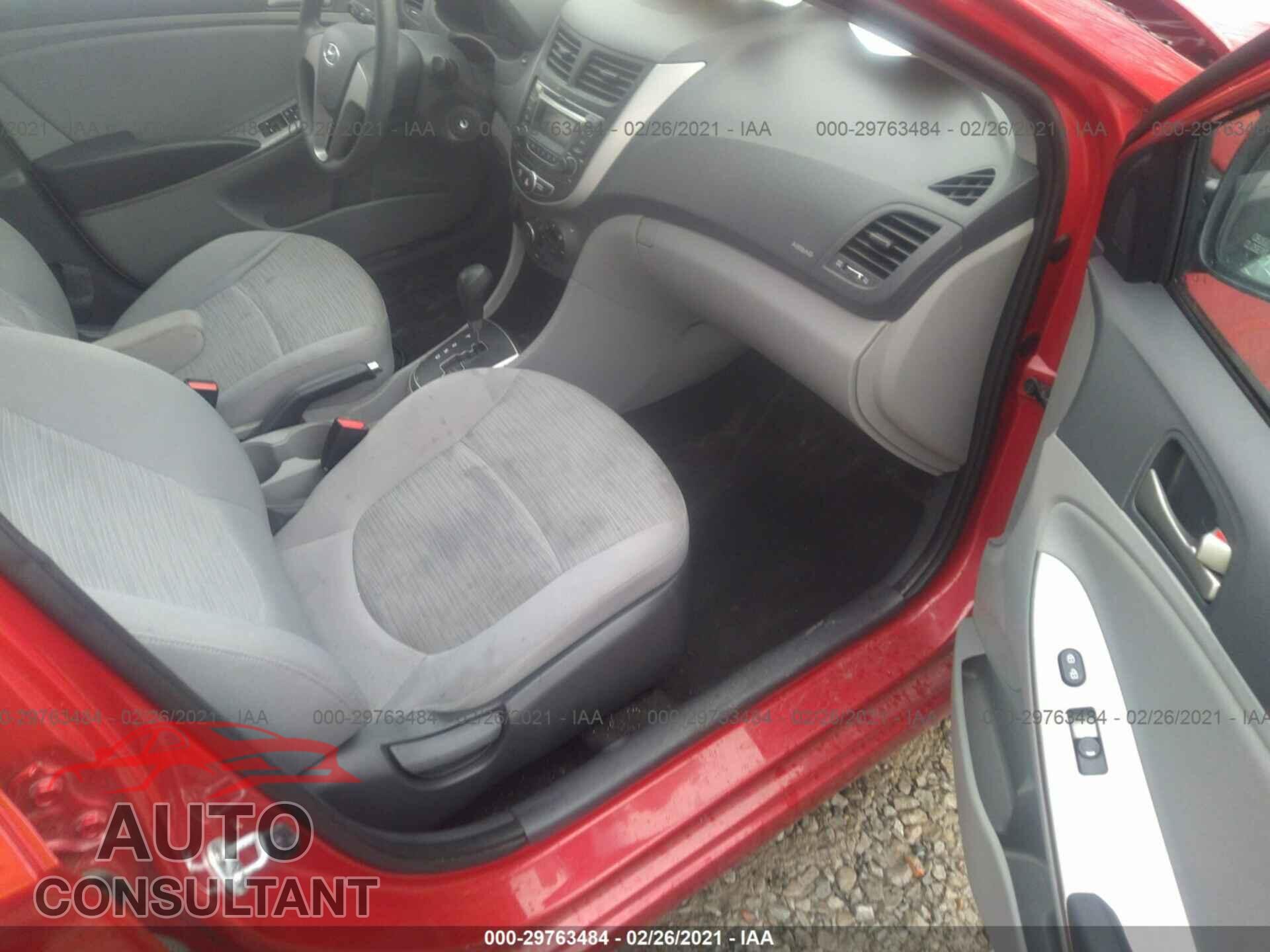 HYUNDAI ACCENT 2017 - KMHCT4AE1HU286995