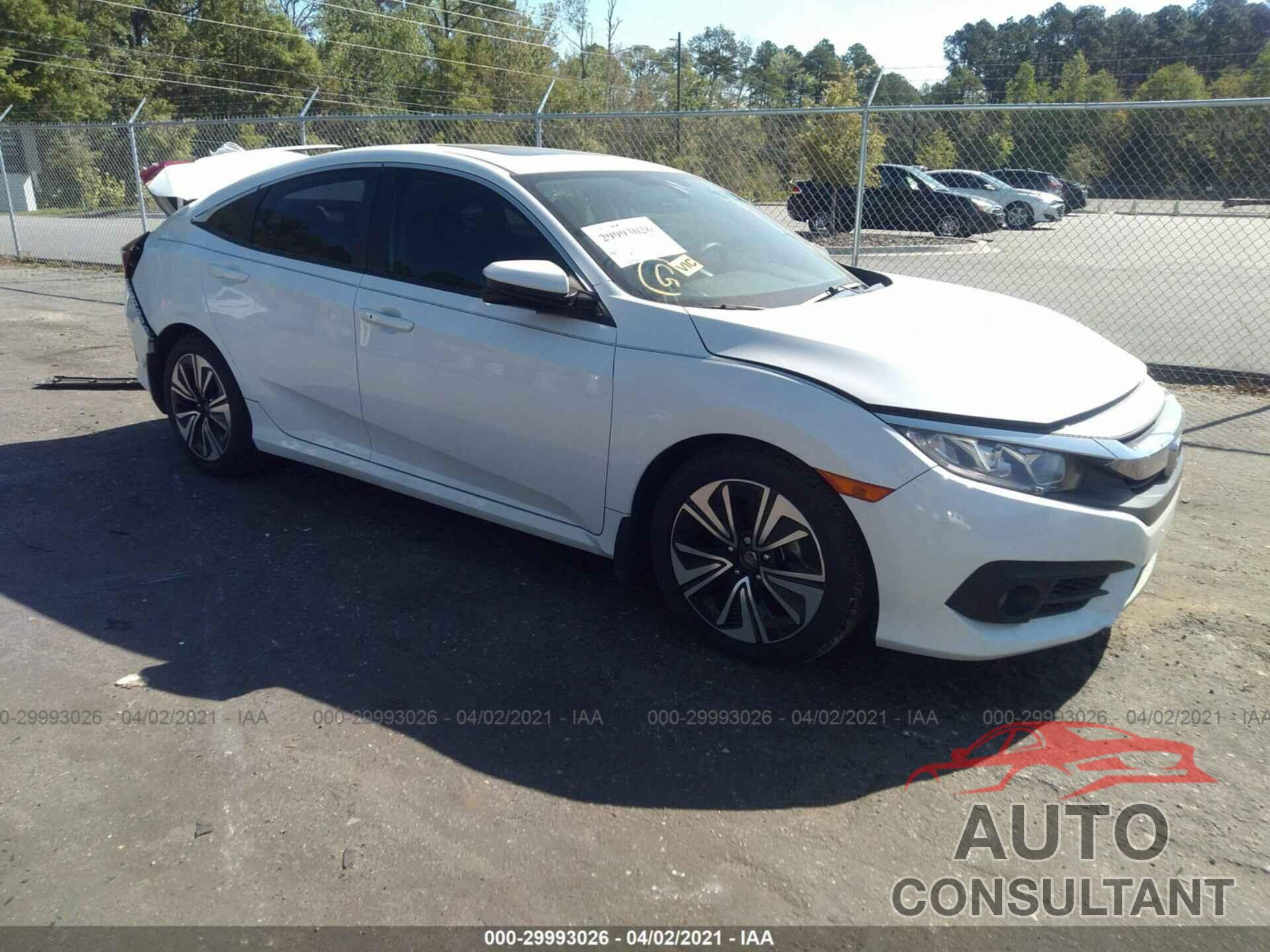 HONDA CIVIC SEDAN 2017 - 19XFC1F3XHE008456