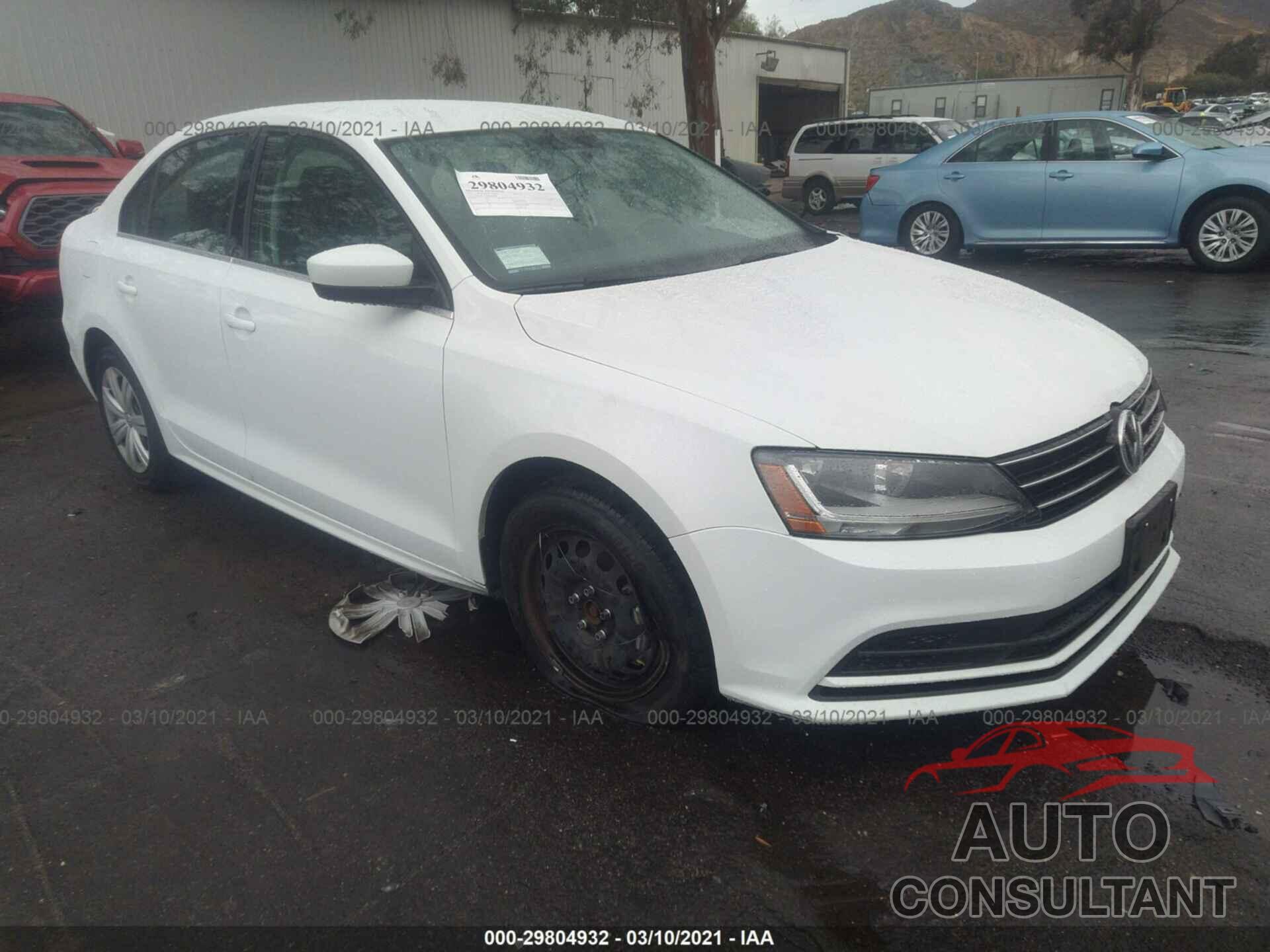 VOLKSWAGEN JETTA 2017 - 3VW2B7AJ2HM400926