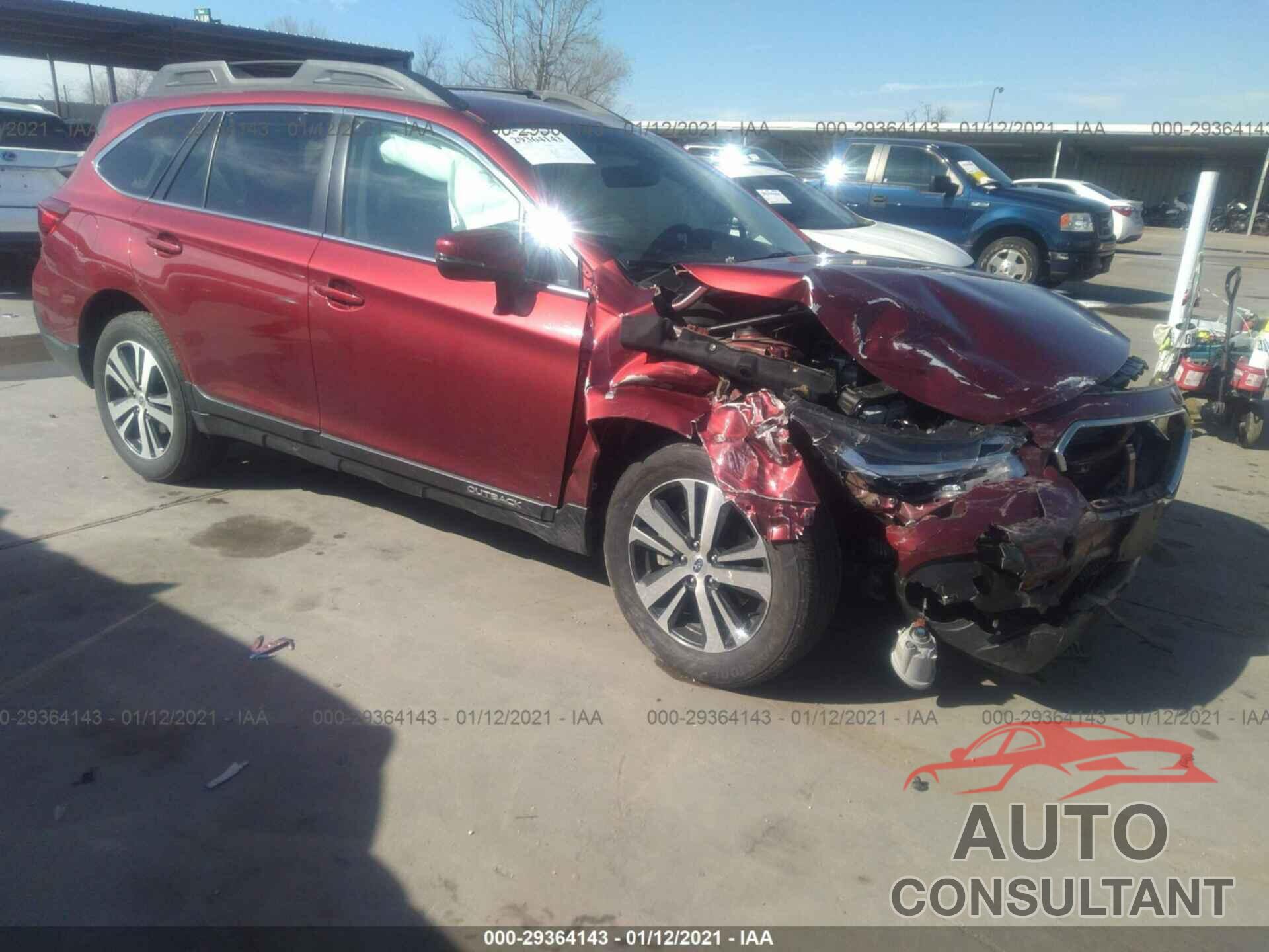 SUBARU OUTBACK 2019 - 4S4BSAJC8K3386665