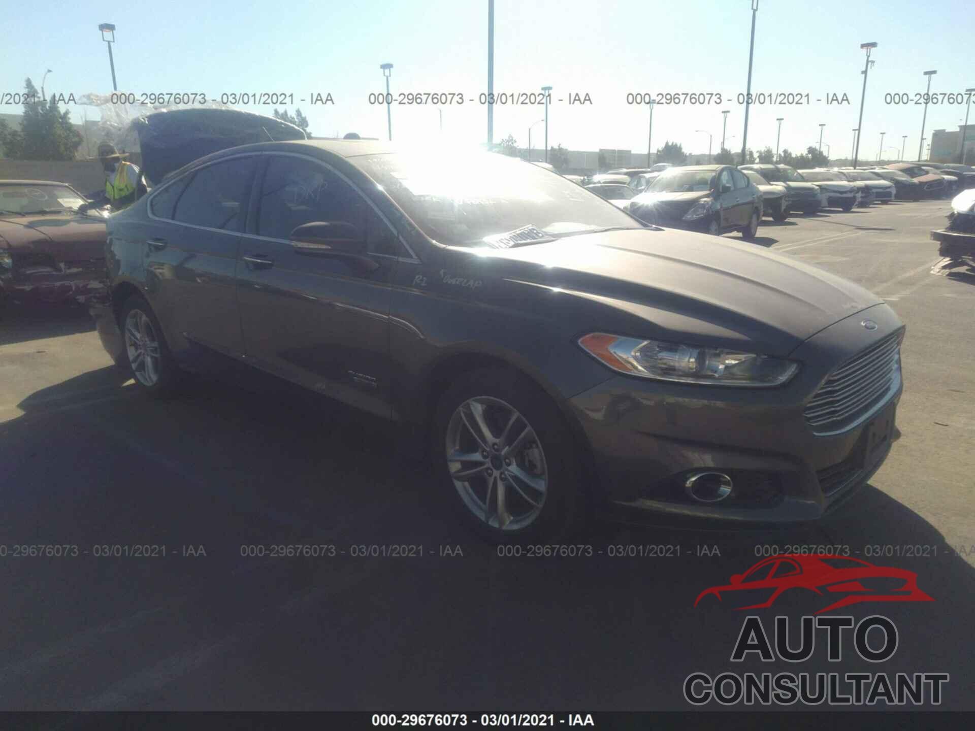 FORD FUSION ENERGI 2016 - 3FA6P0SU2GR194276