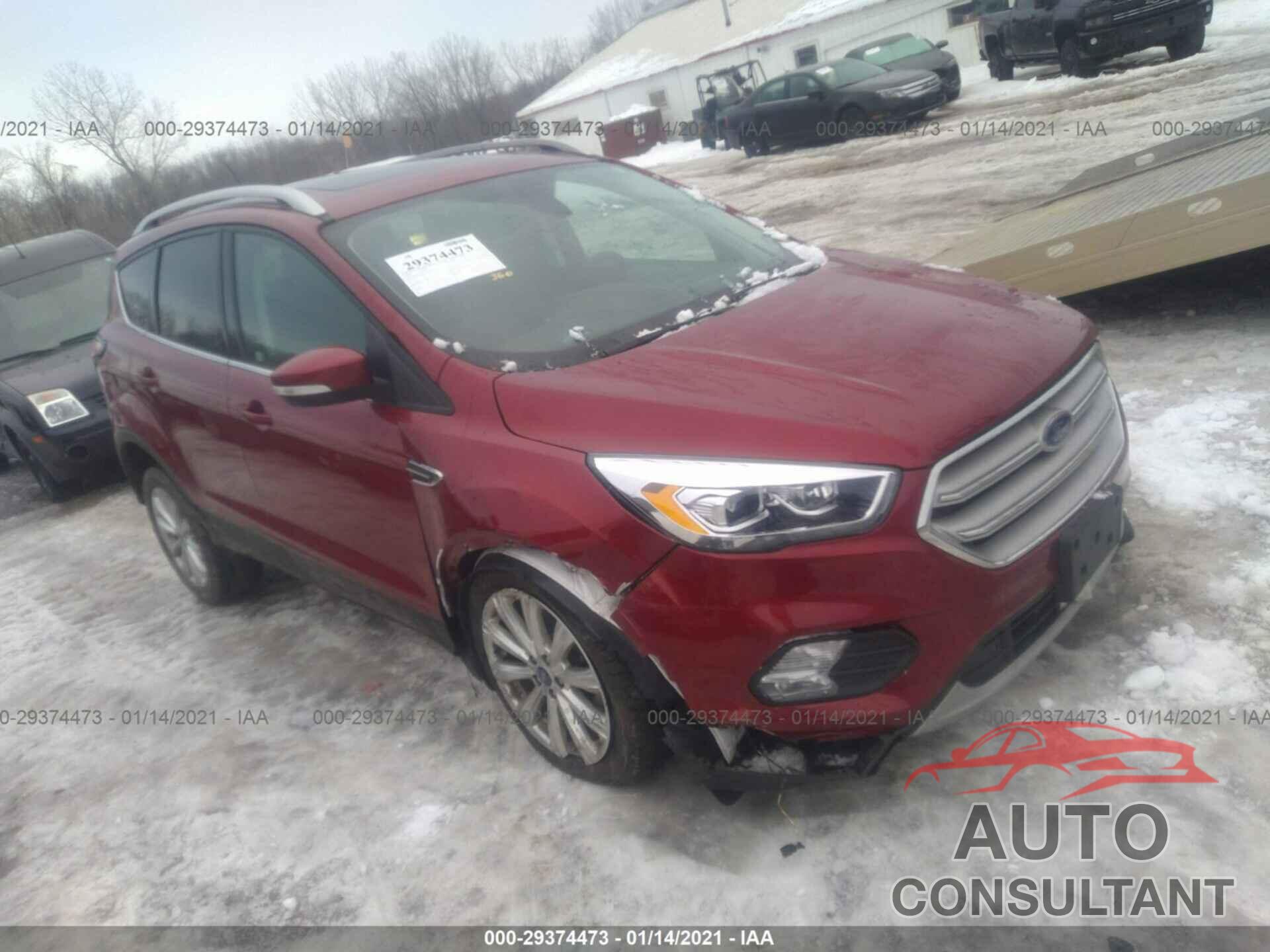 FORD ESCAPE 2018 - 1FMCU9J99JUB38161