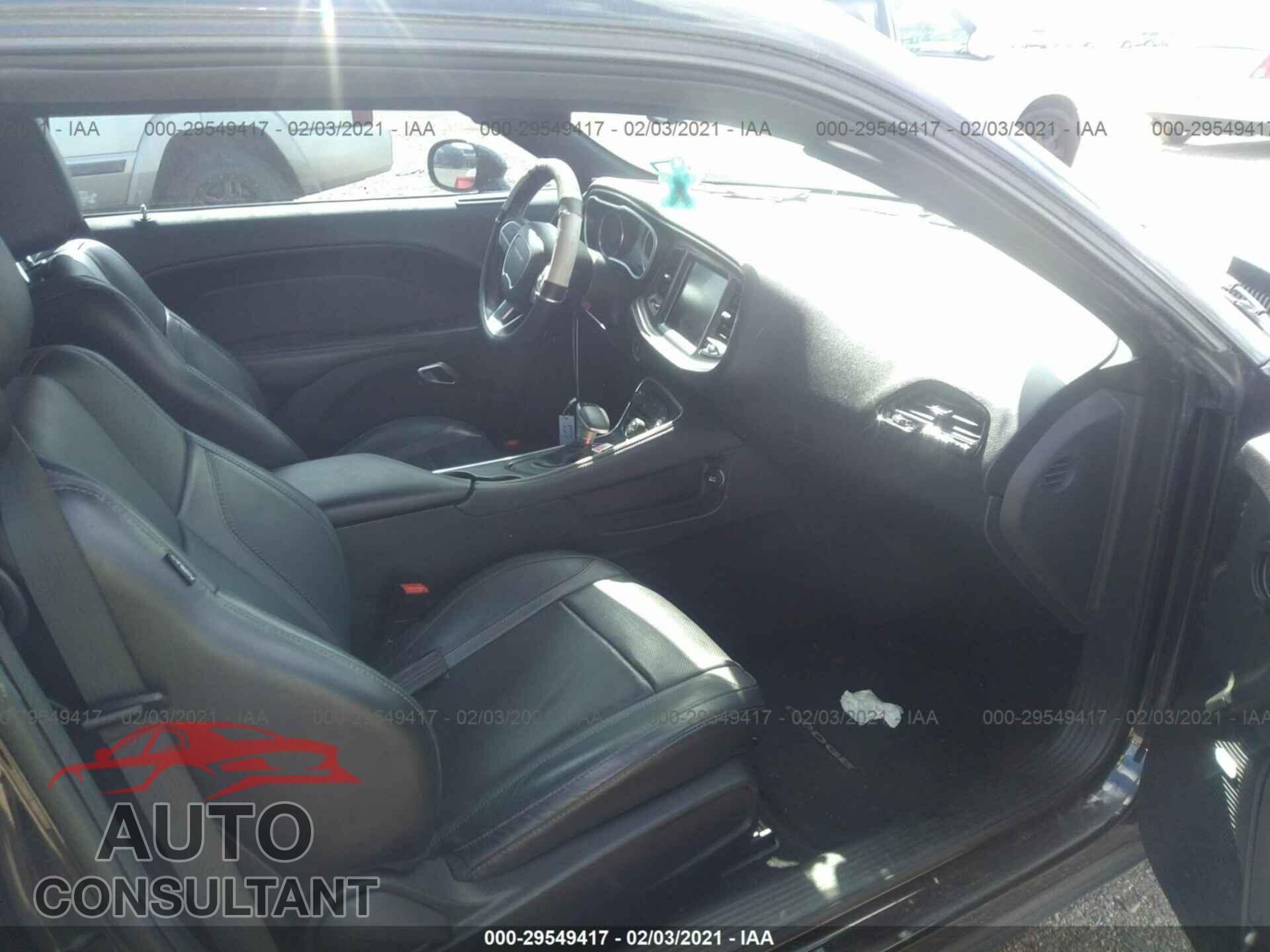 DODGE CHALLENGER 2016 - 2C3CDZAG6GH325831