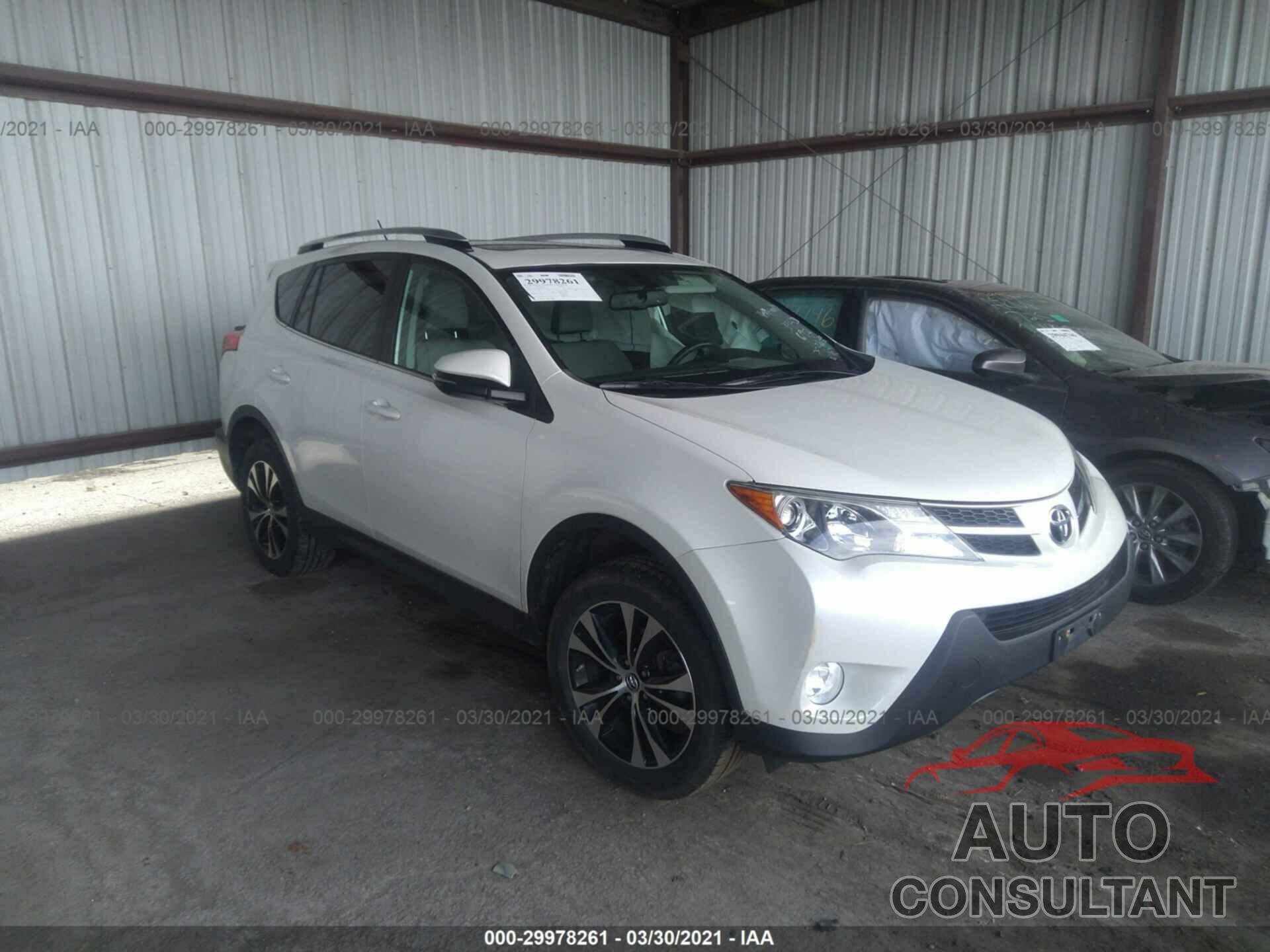 TOYOTA RAV4 2015 - 2T3DFREV4FW263945