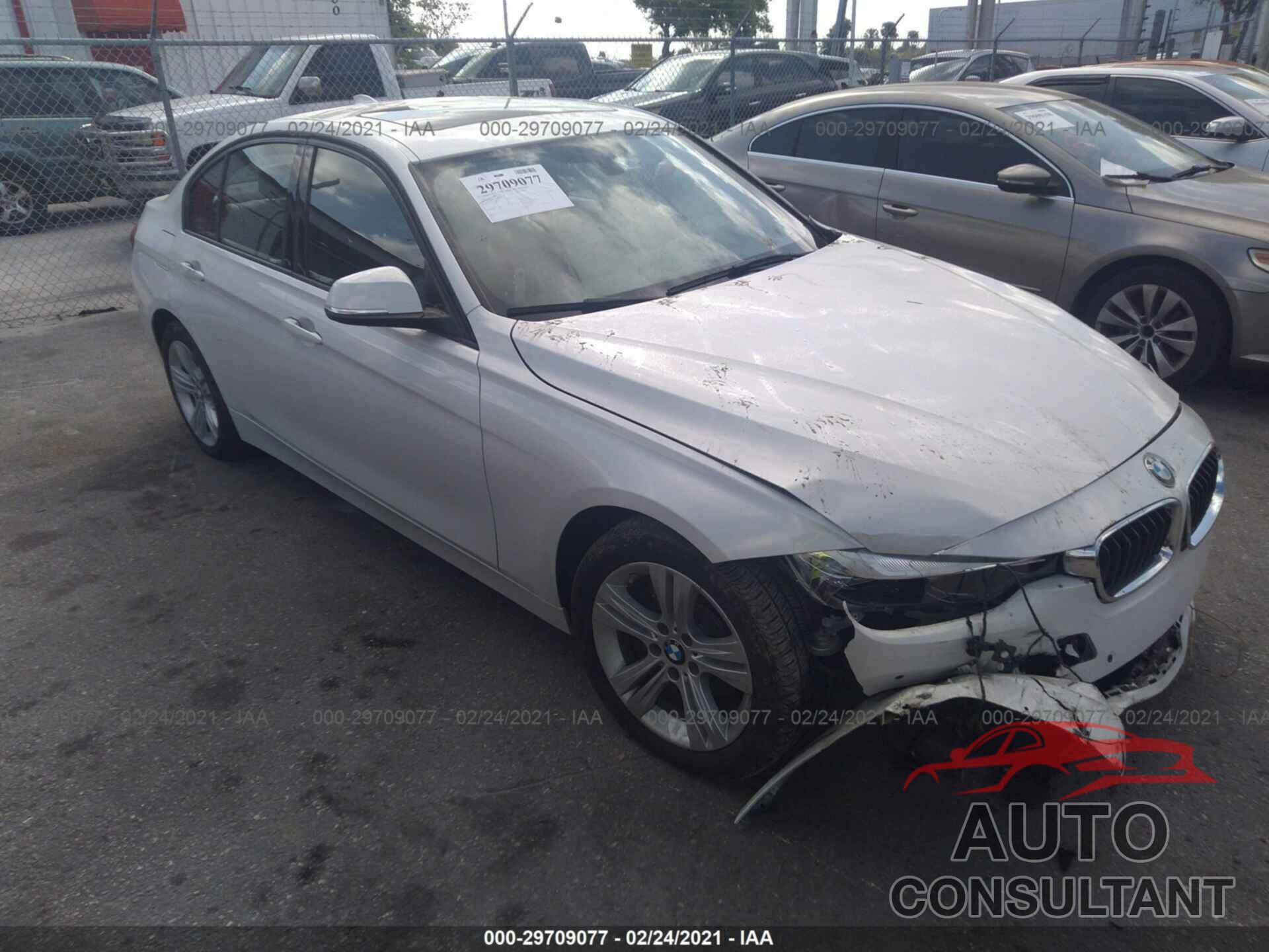 BMW 3 SERIES 2016 - WBA8E9G5XGNT81523