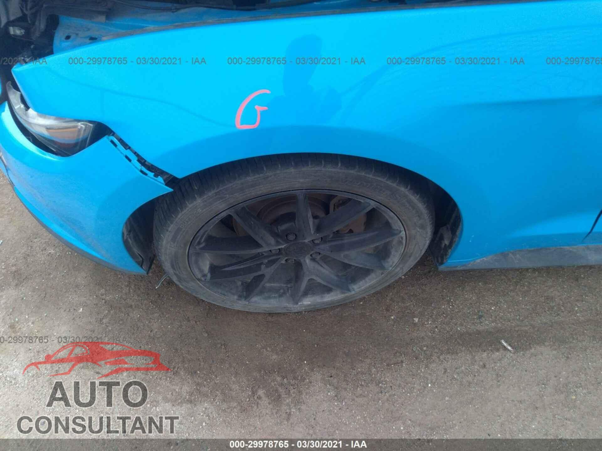 FORD MUSTANG 2017 - 1FA6P8TH4H5265692