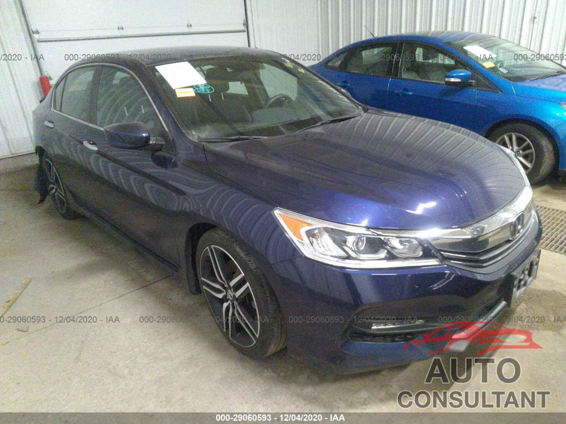 HONDA ACCORD SEDAN 2017 - 1HGCR2F61HA188500