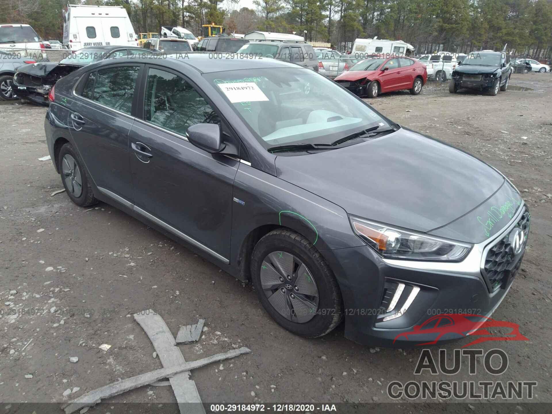 HYUNDAI IONIQ HYBRID 2020 - KMHC75LCXLU205734