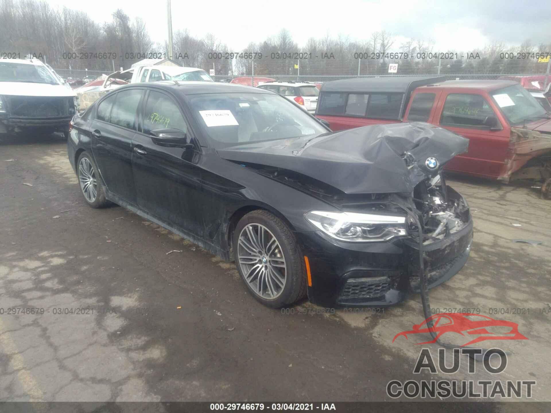 BMW 5 SERIES 2017 - WBAJE7C30HG890892