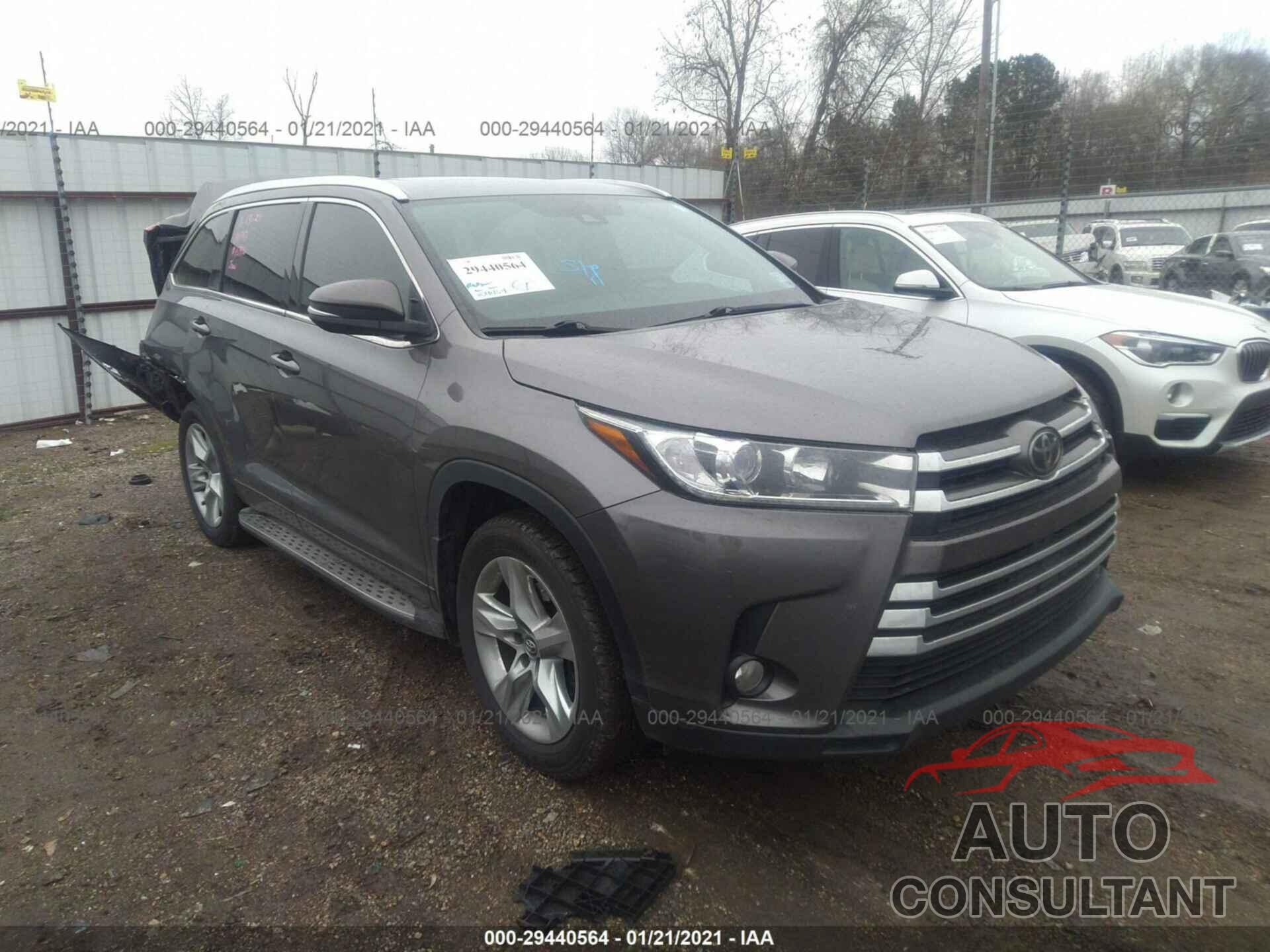 TOYOTA HIGHLANDER 2017 - 5TDYZRFH4HS222415