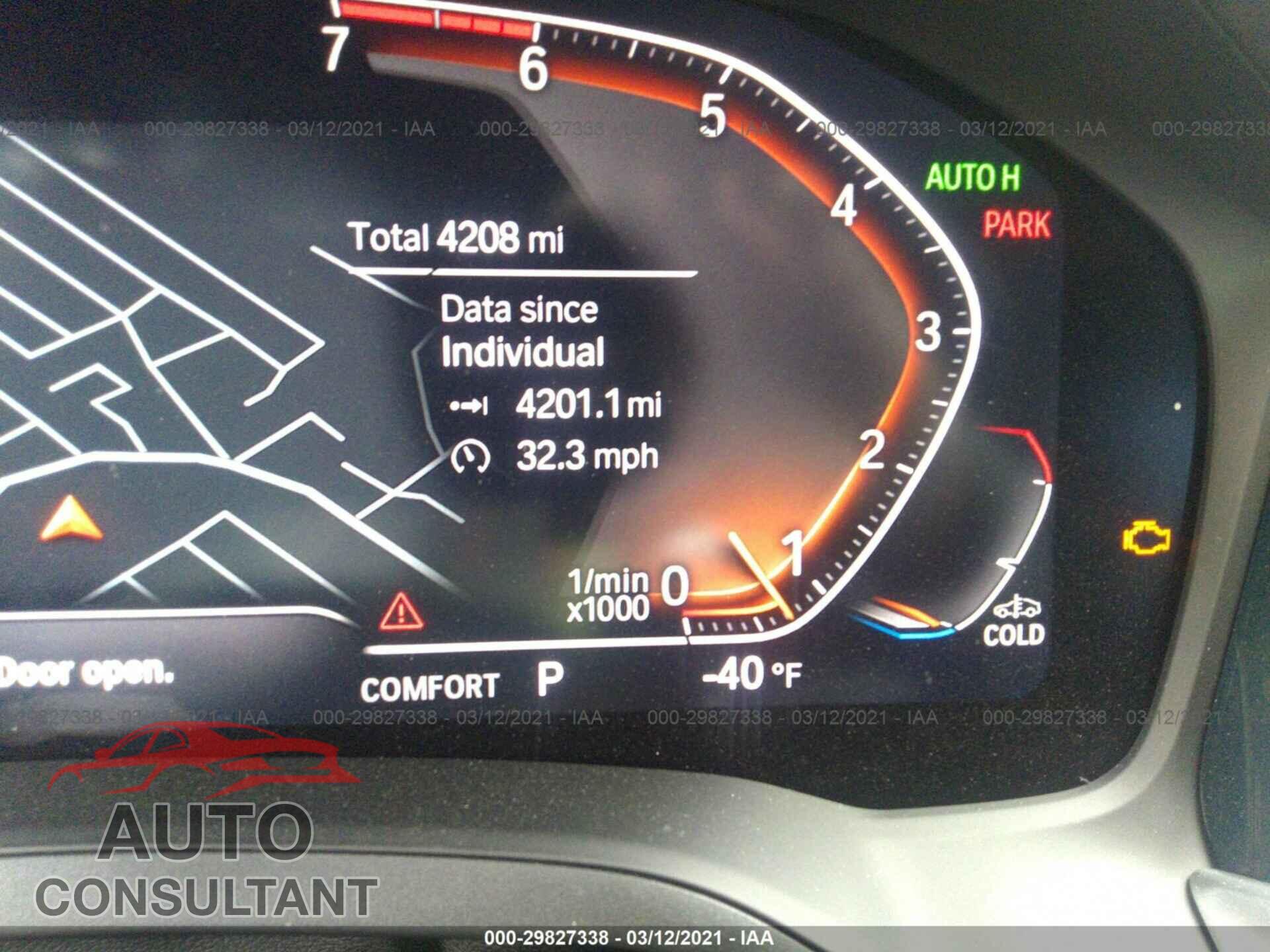 BMW 3 SERIES 2021 - 3MW5R7J03M8B63687