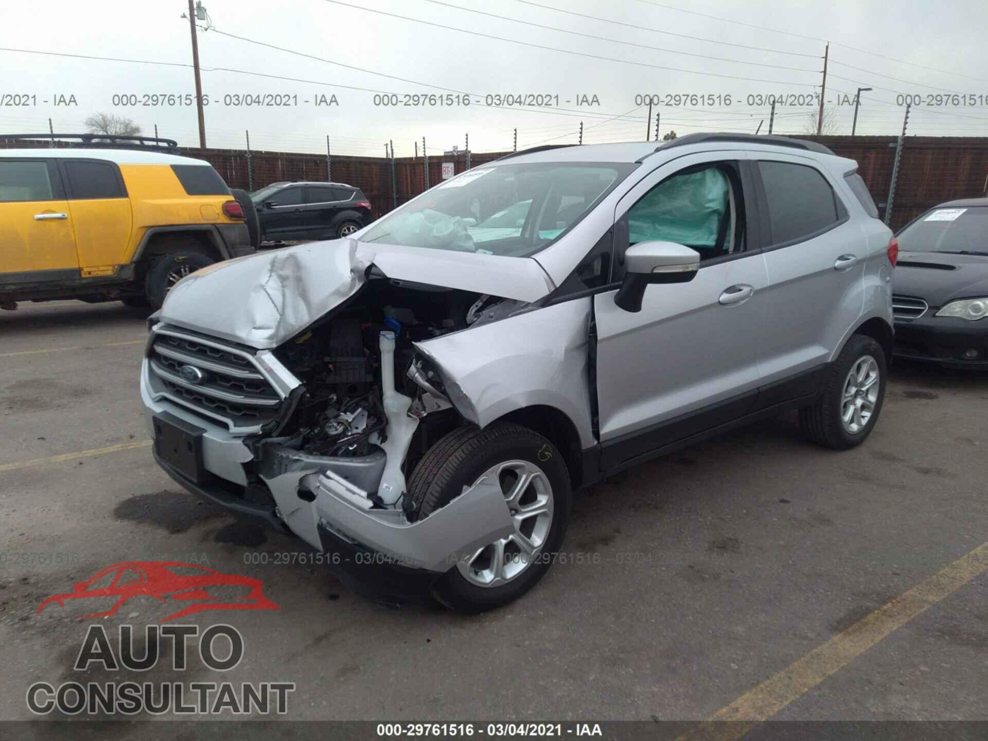 FORD ECOSPORT 2019 - MAJ6S3GL0KC273095