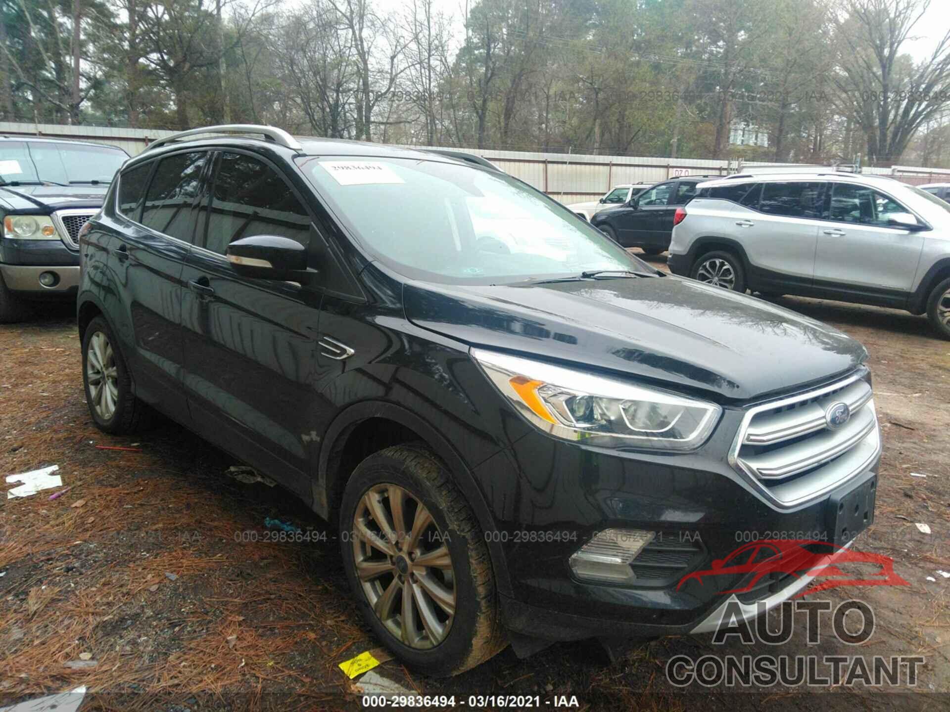 FORD ESCAPE 2017 - 1FMCU0JD8HUE35318