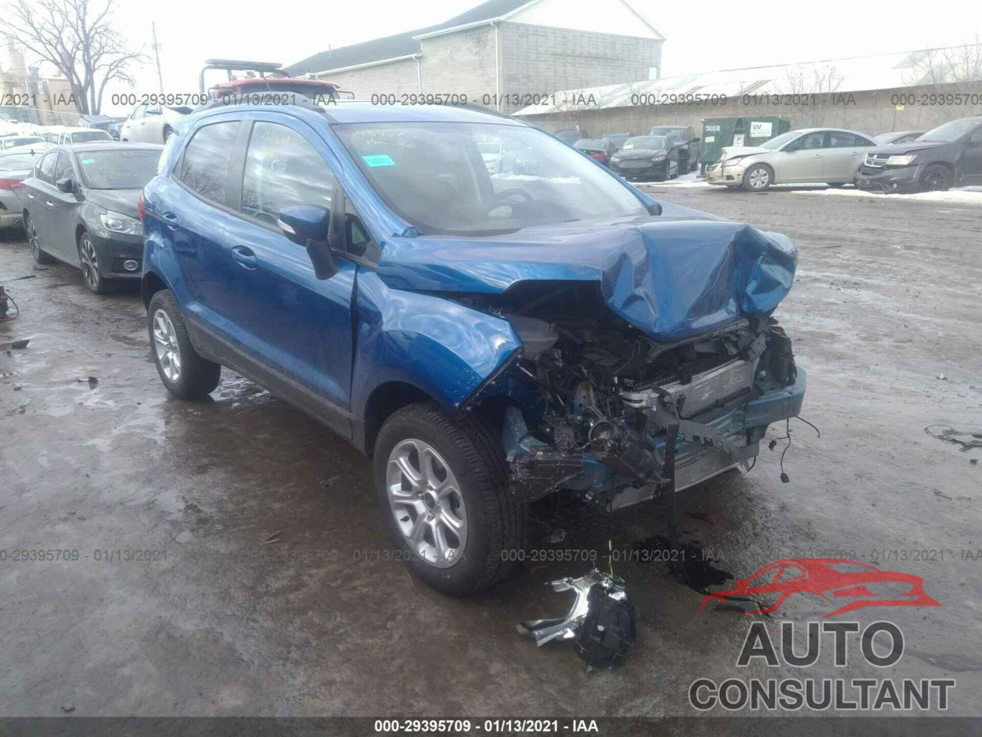 FORD ECOSPORT 2020 - MAJ6S3GL1LC347710