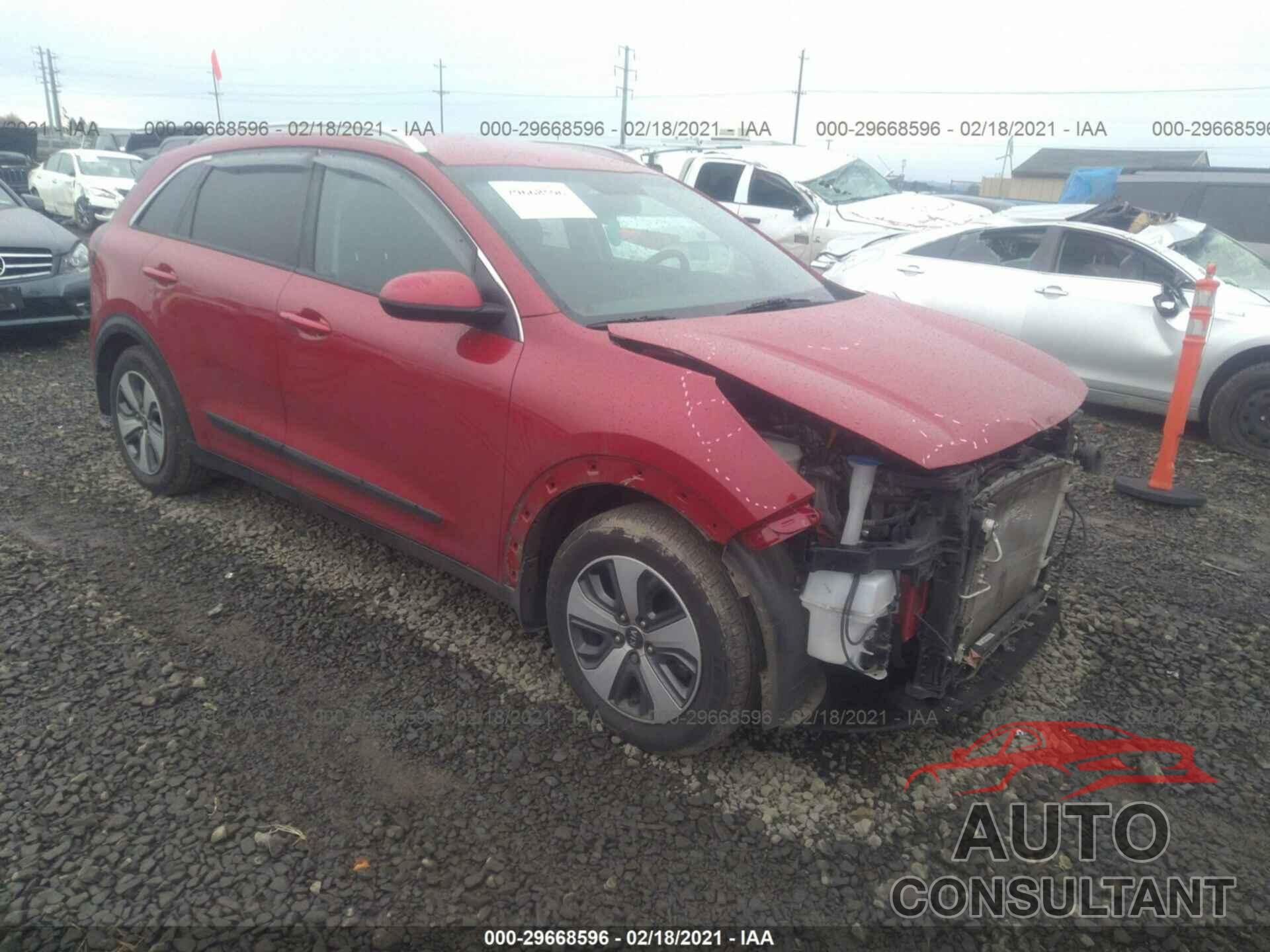 KIA NIRO 2017 - KNDCB3LCXH5084583