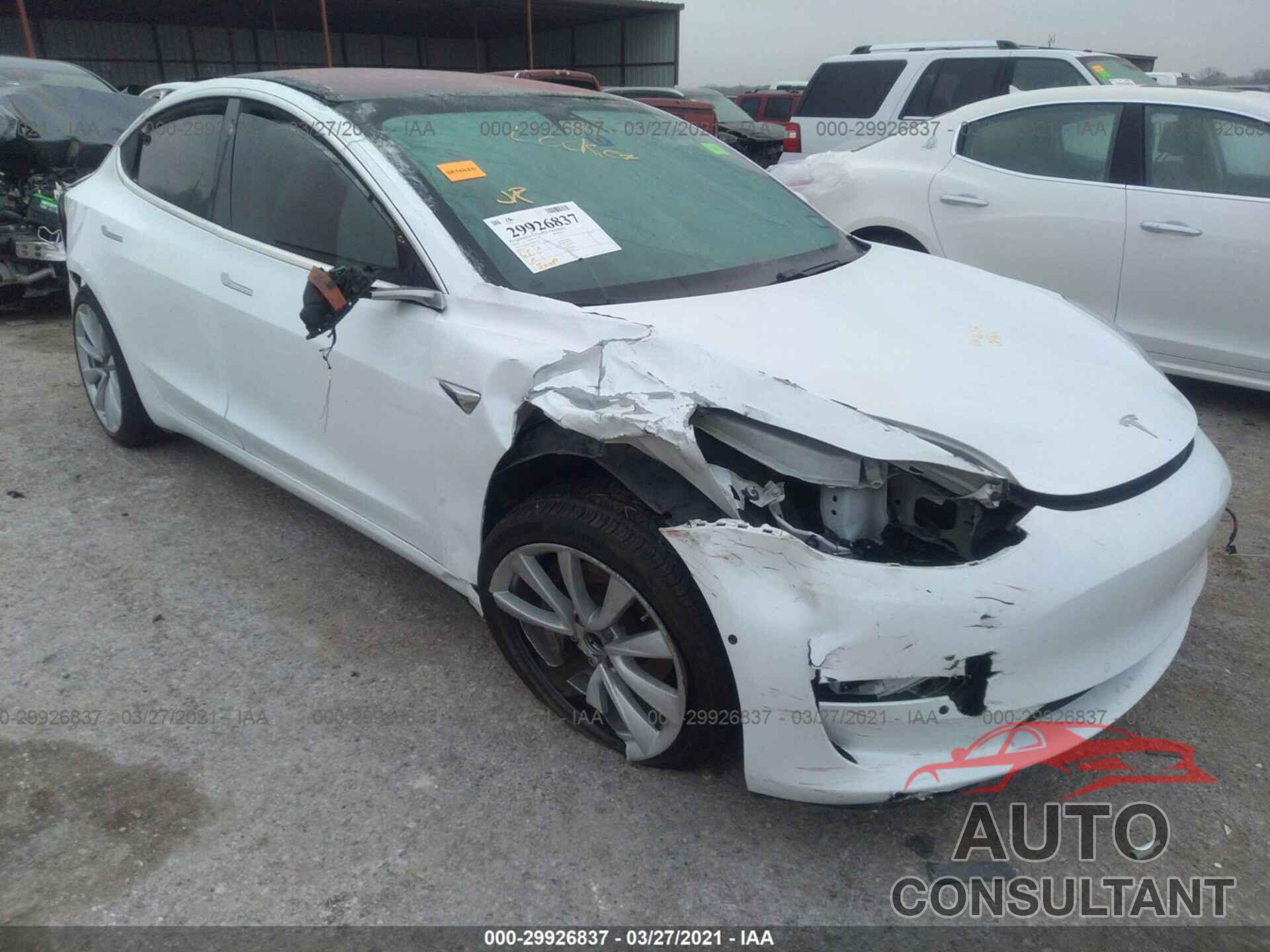 TESLA MODEL 3 2018 - 5YJ3E1EA1JF008178