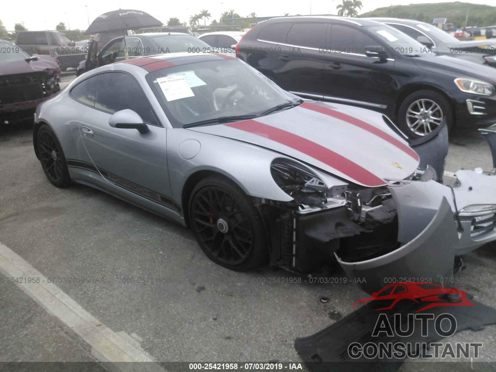 PORSCHE 911 2016 - WP0AB2A90GS122640