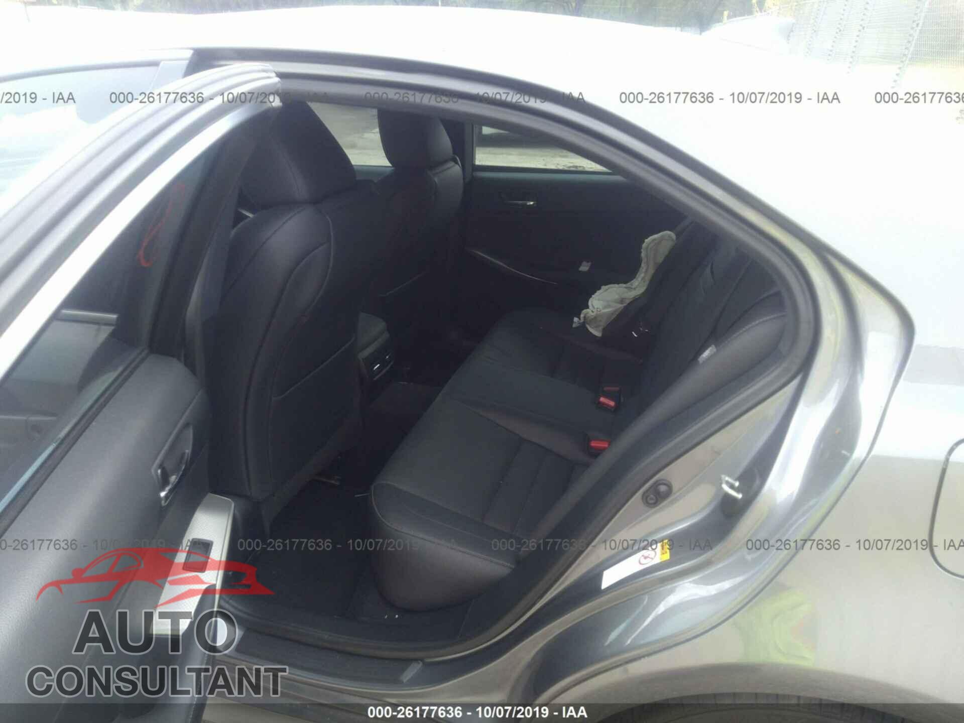 LEXUS IS 2016 - JTHBA1D26G5004220