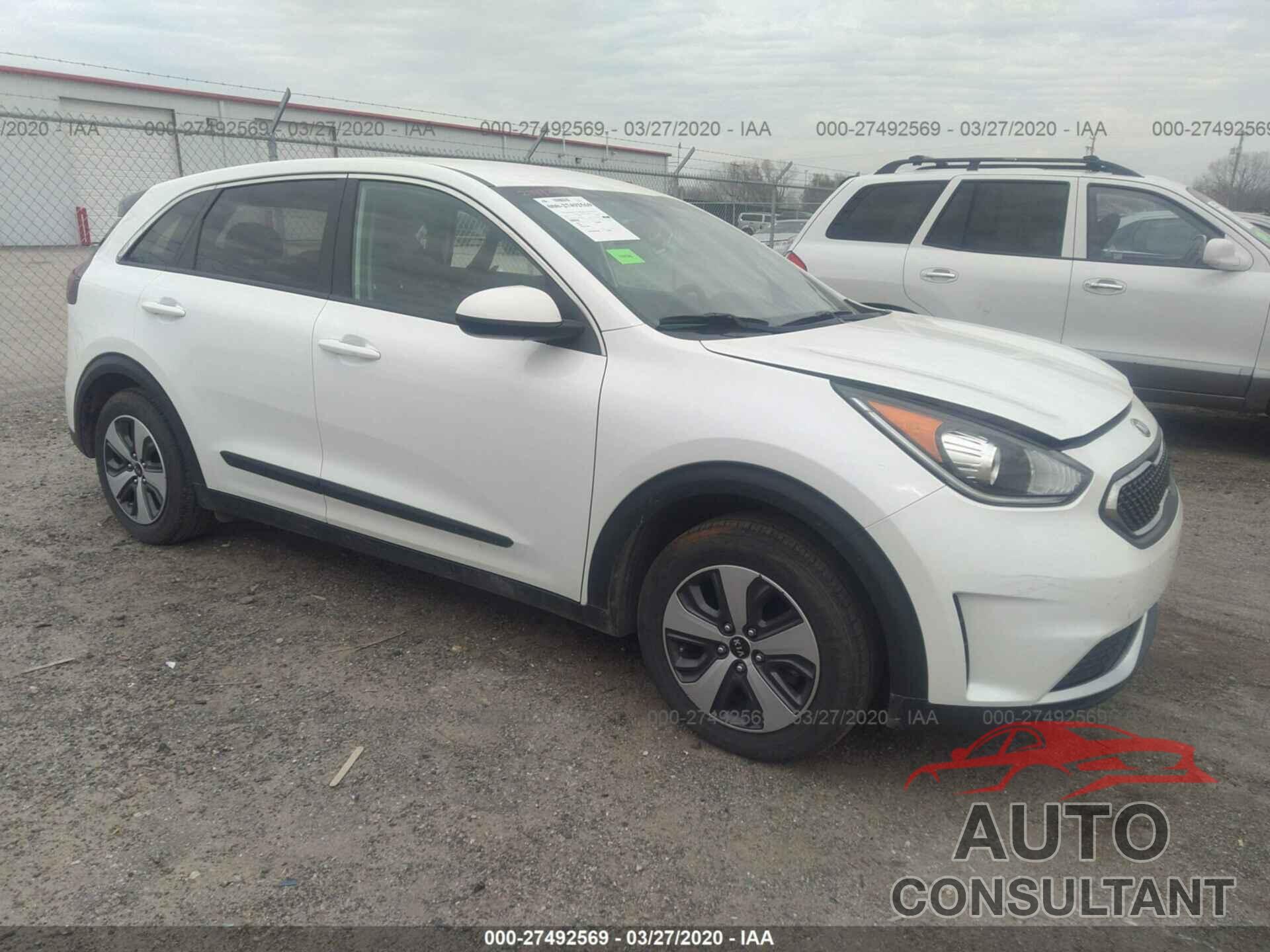 KIA Niro 2017 - KNDCB3LCXH5047324