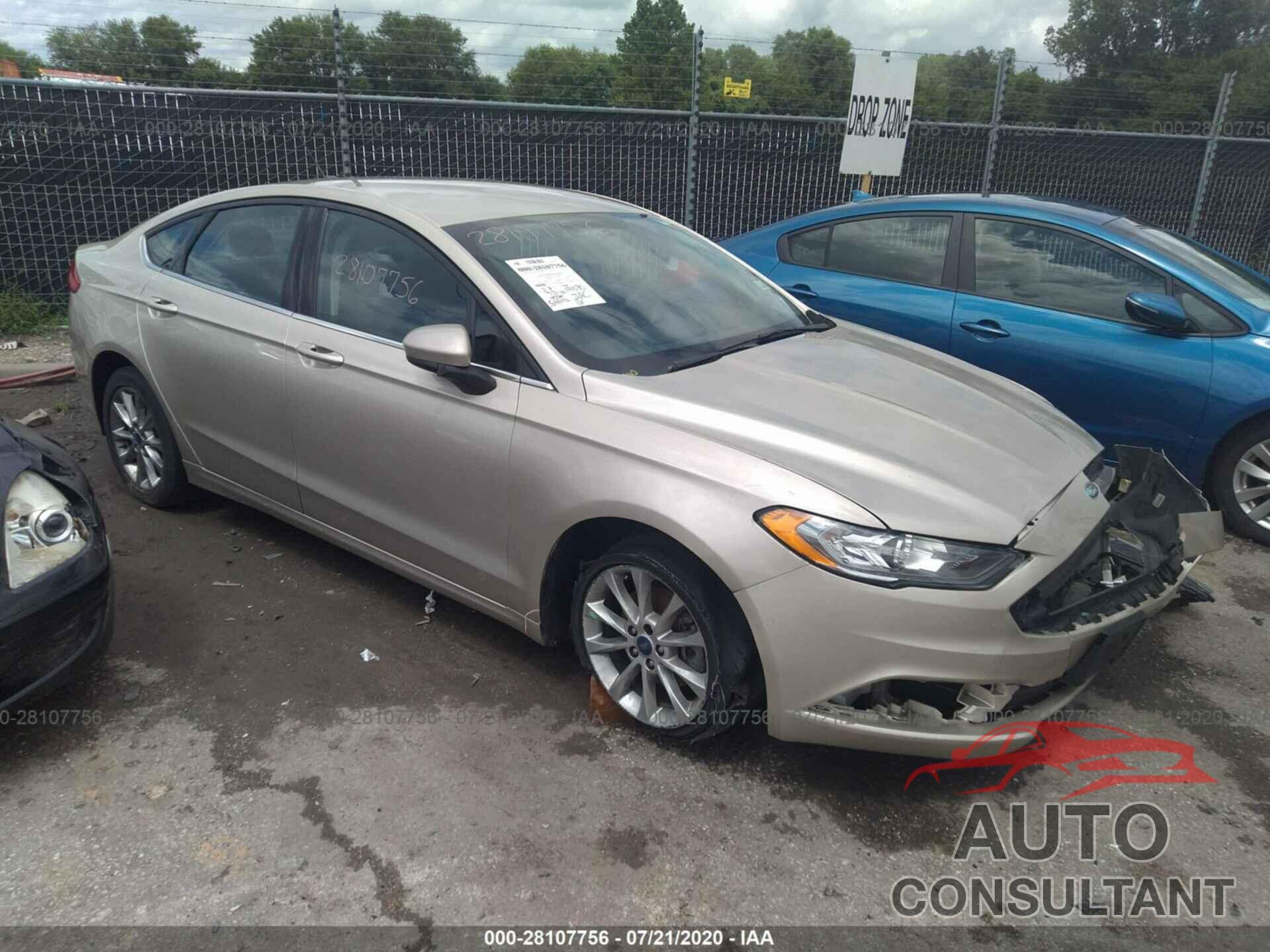 Ford Fusion 2017 - 3FA6P0H75HR231050