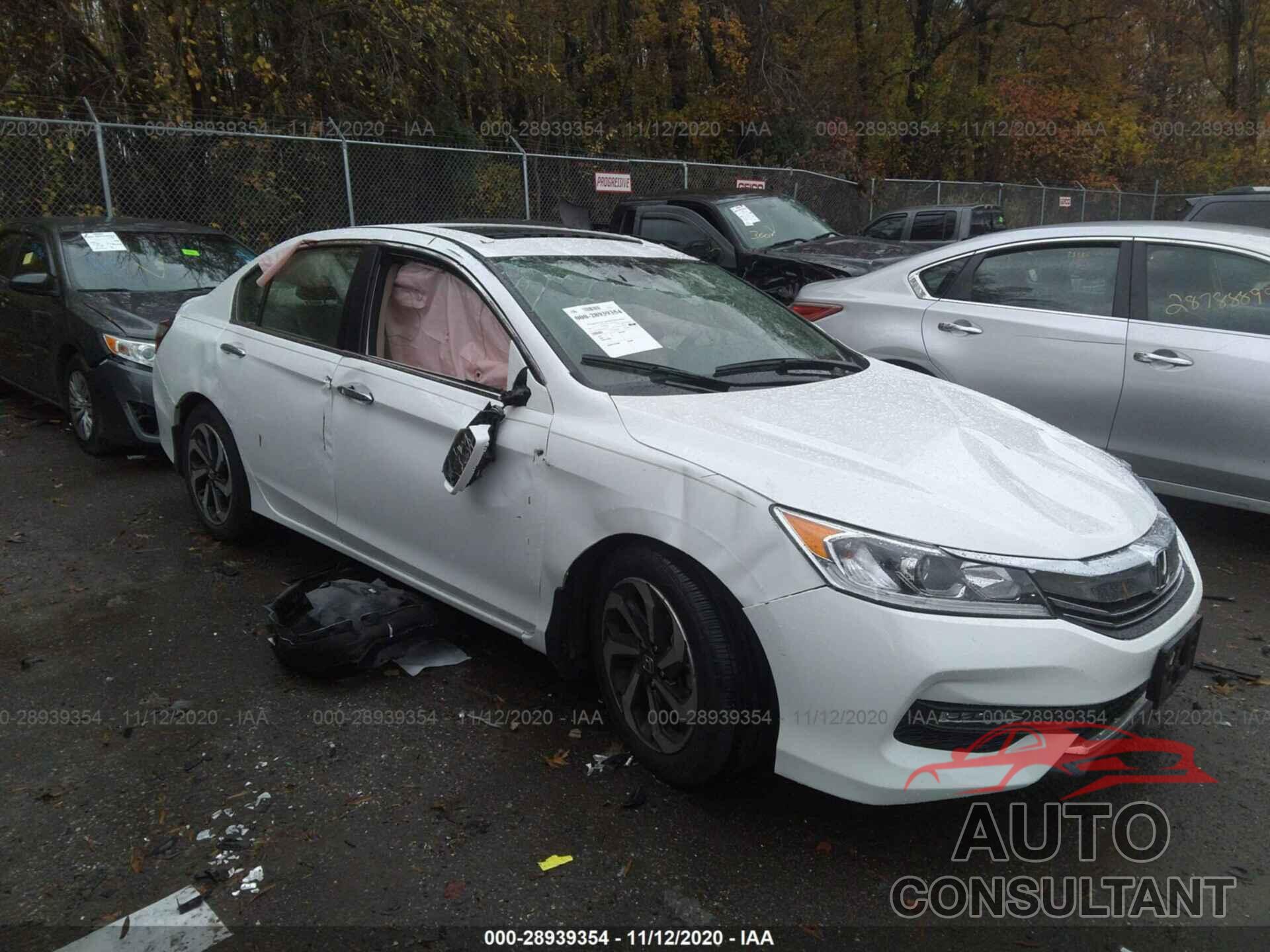 HONDA ACCORD SEDAN 2017 - 1HGCR2F80HA271112