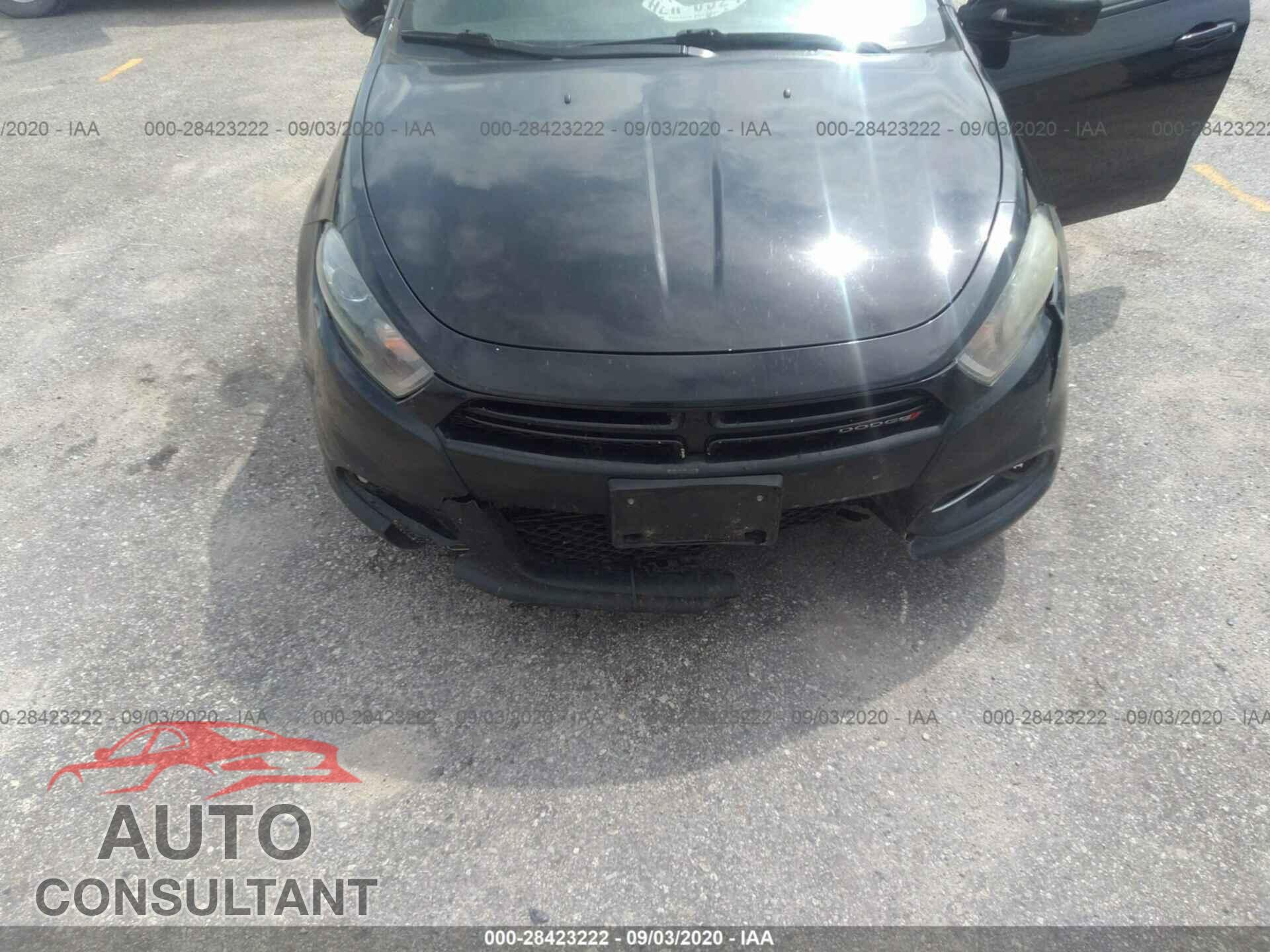 DODGE DART 2016 - 1C3CDFBB3GD625244