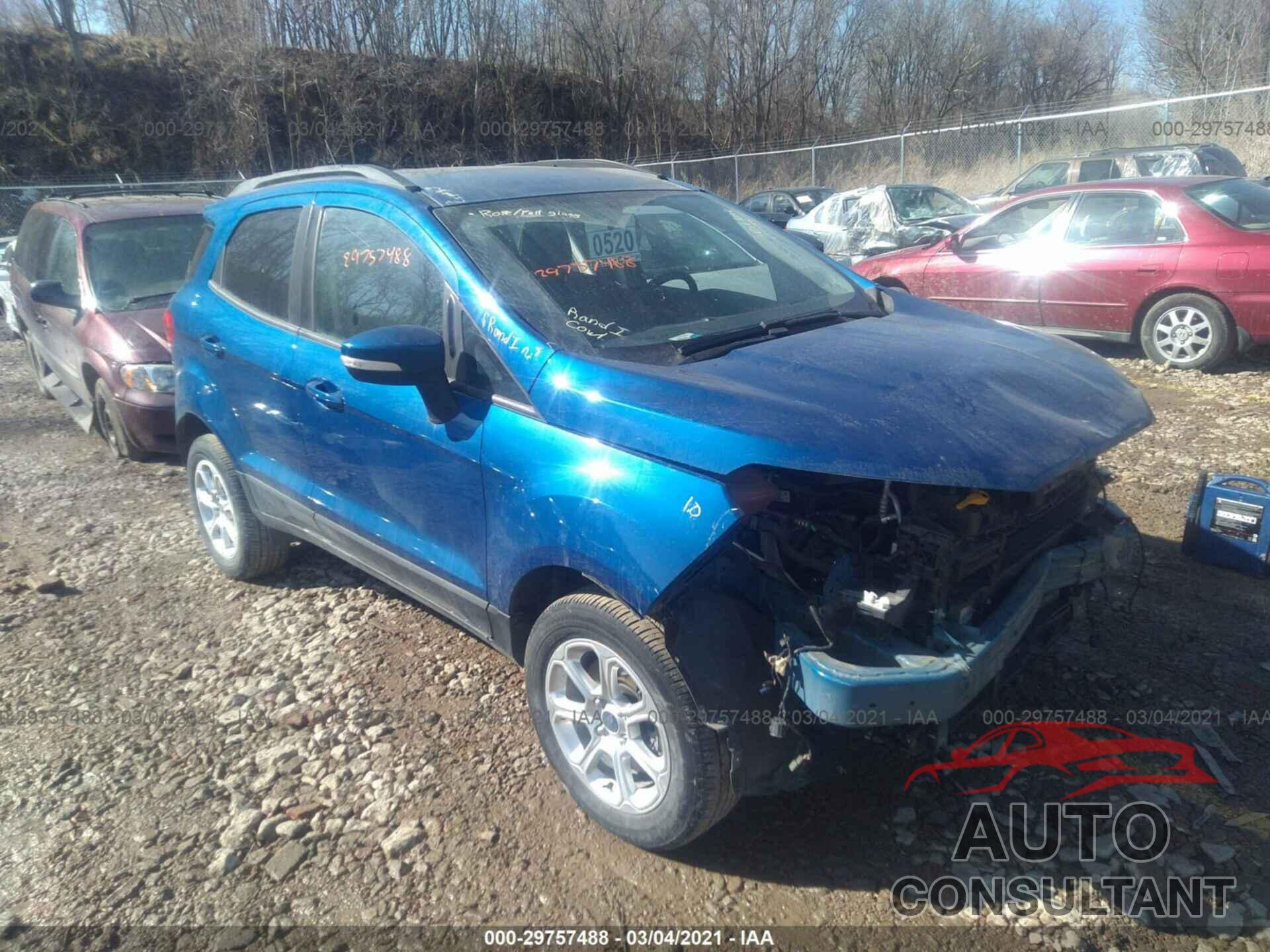 FORD ECOSPORT 2018 - MAJ6P1UL7JC199747