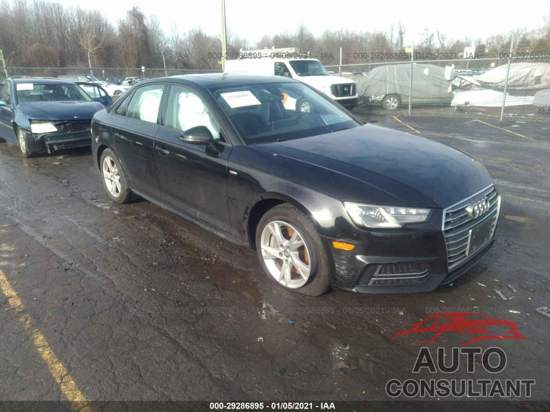 AUDI A4 2018 - WAUDNAF48JA221194