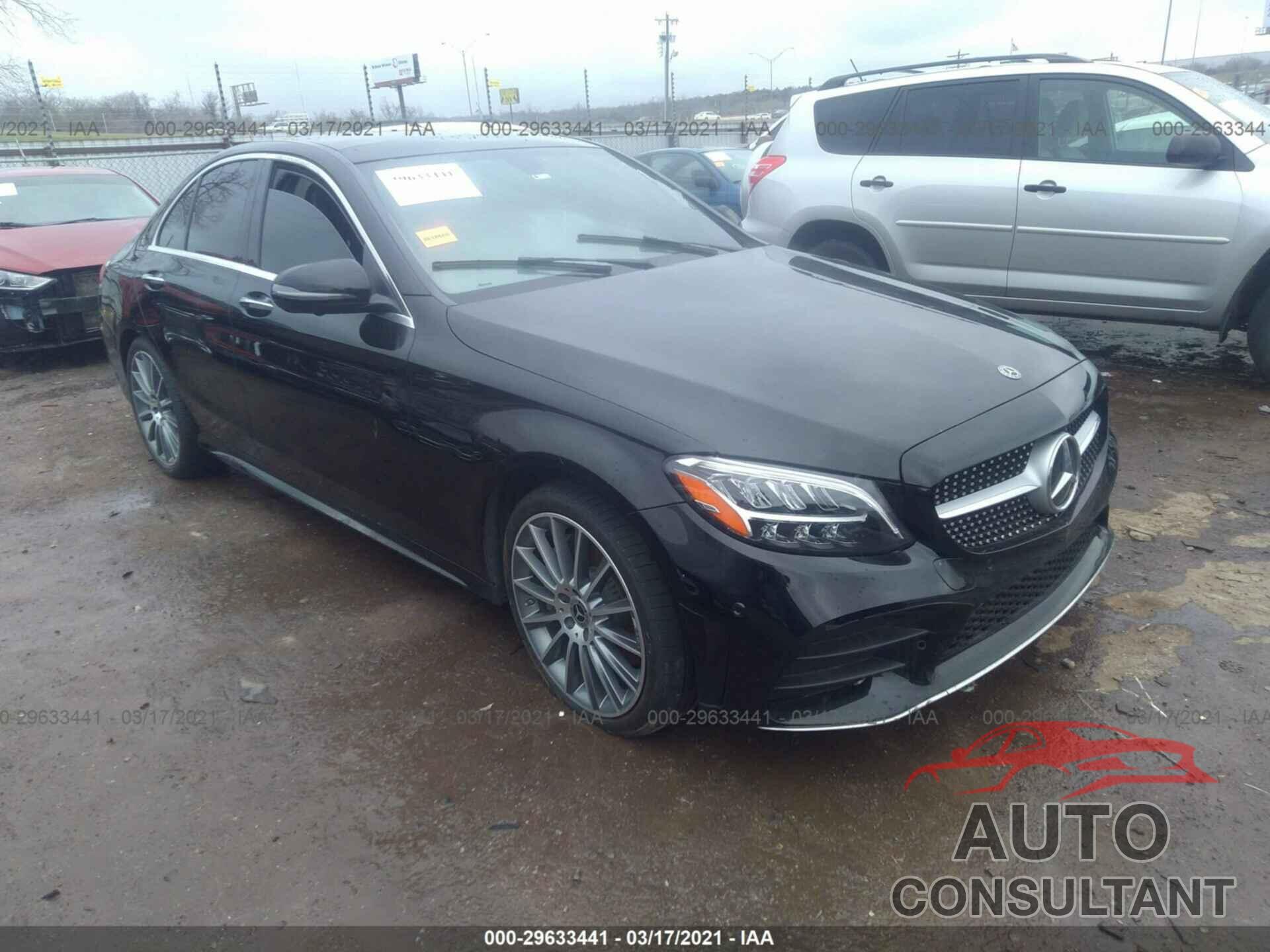 MERCEDES-BENZ C-CLASS 2019 - 55SWF8EB1KU287305