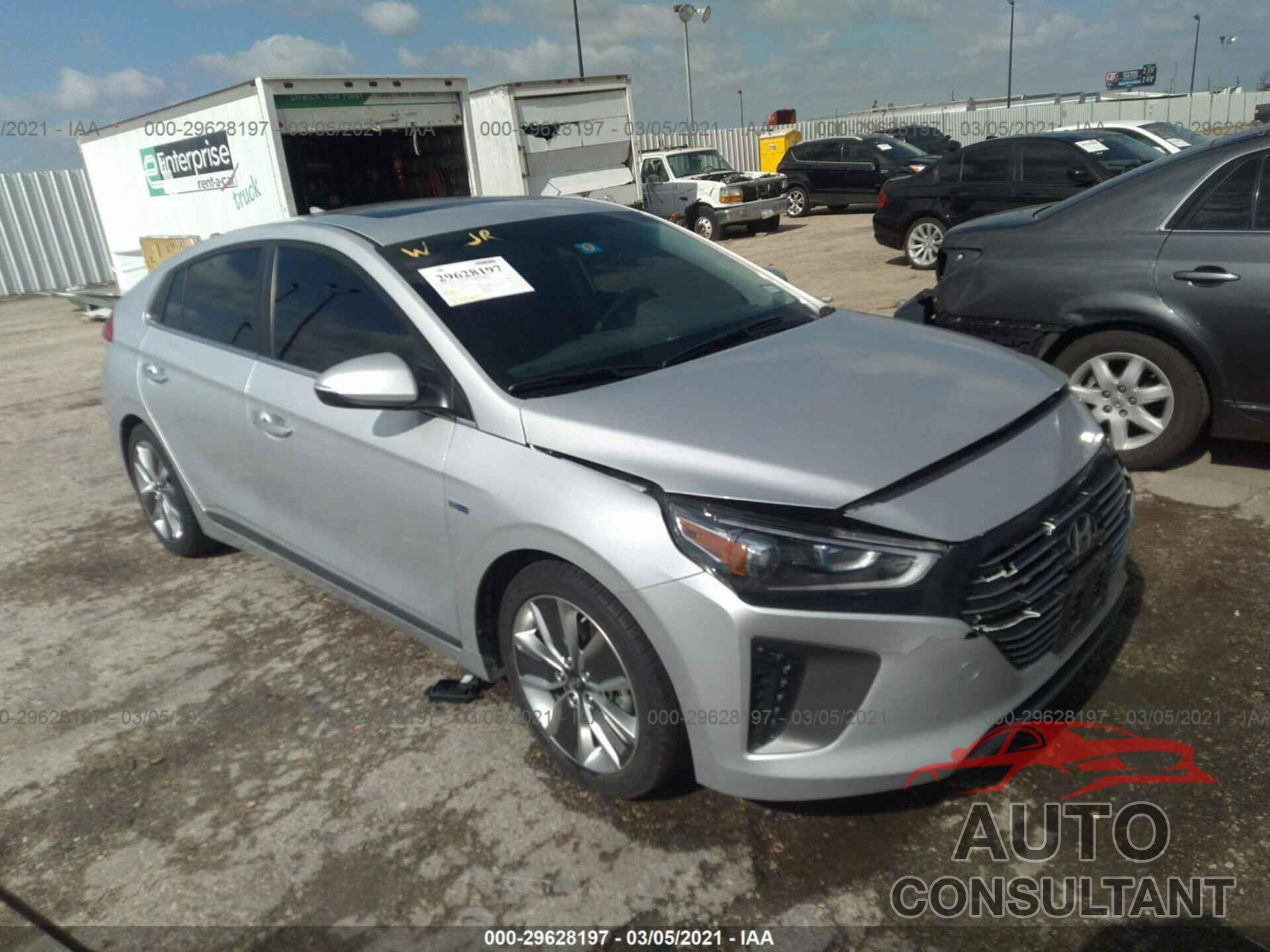 HYUNDAI IONIQ HYBRID 2018 - KMHC05LC6JU063898