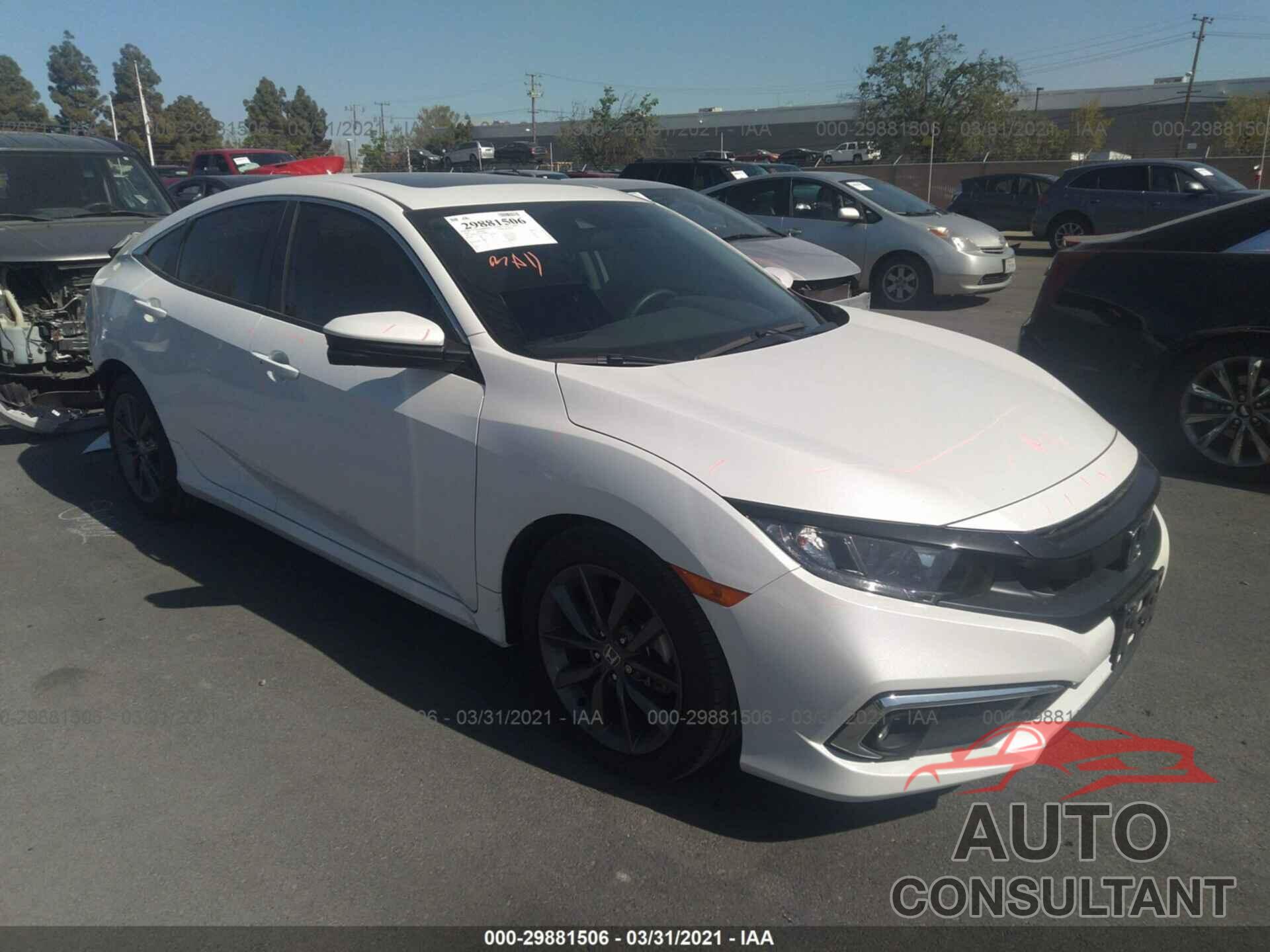 HONDA CIVIC SEDAN 2020 - 19XFC1F3XLE204826