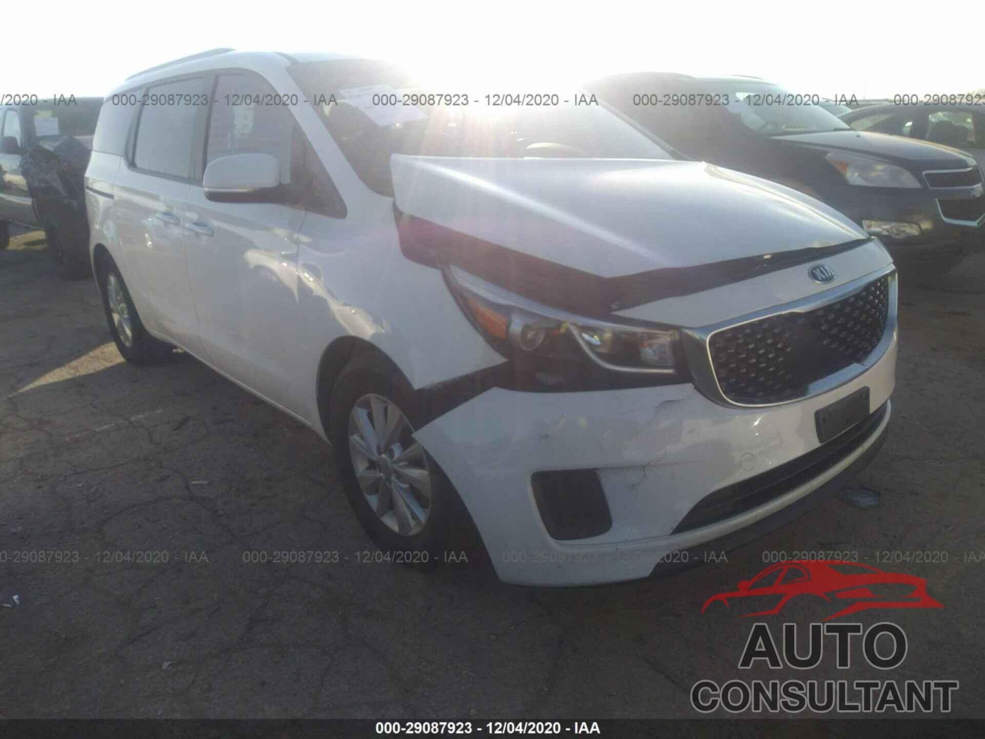 KIA SEDONA 2016 - KNDMB5C15G6172190