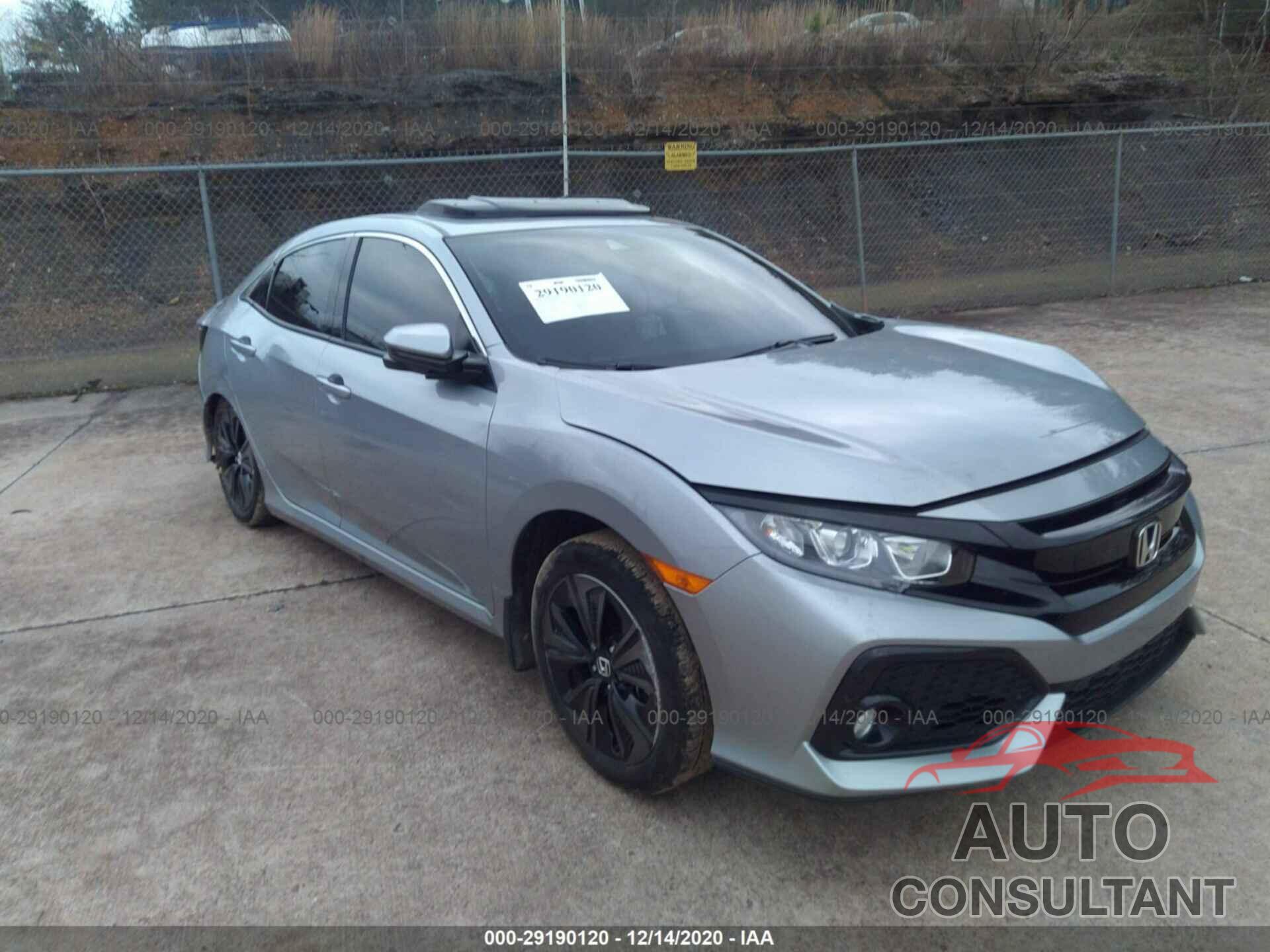 HONDA CIVIC HATCHBACK 2019 - SHHFK7H63KU206986