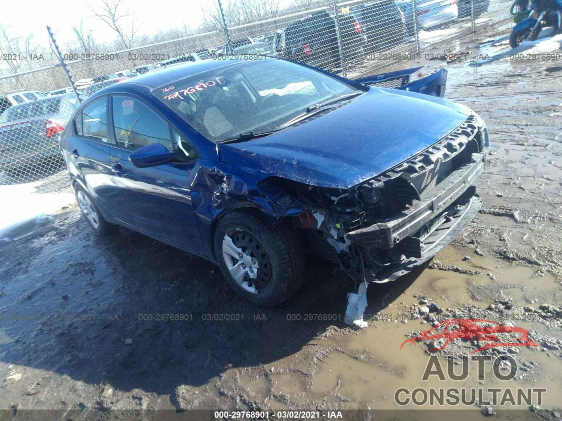 KIA FORTE 2017 - 3KPFL4A78HE153524