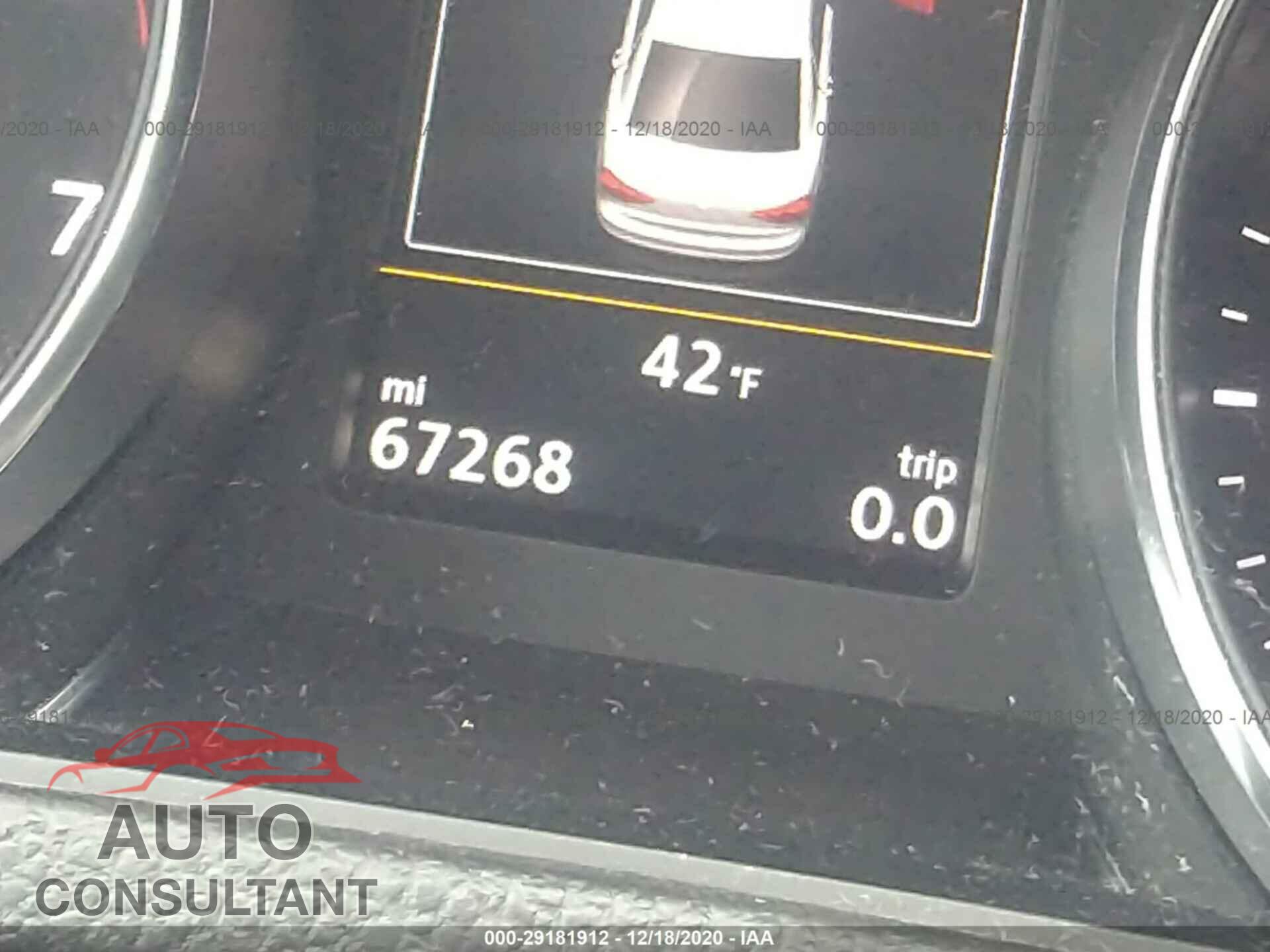 VOLKSWAGEN PASSAT 2017 - 1VWCT7A36HC029564