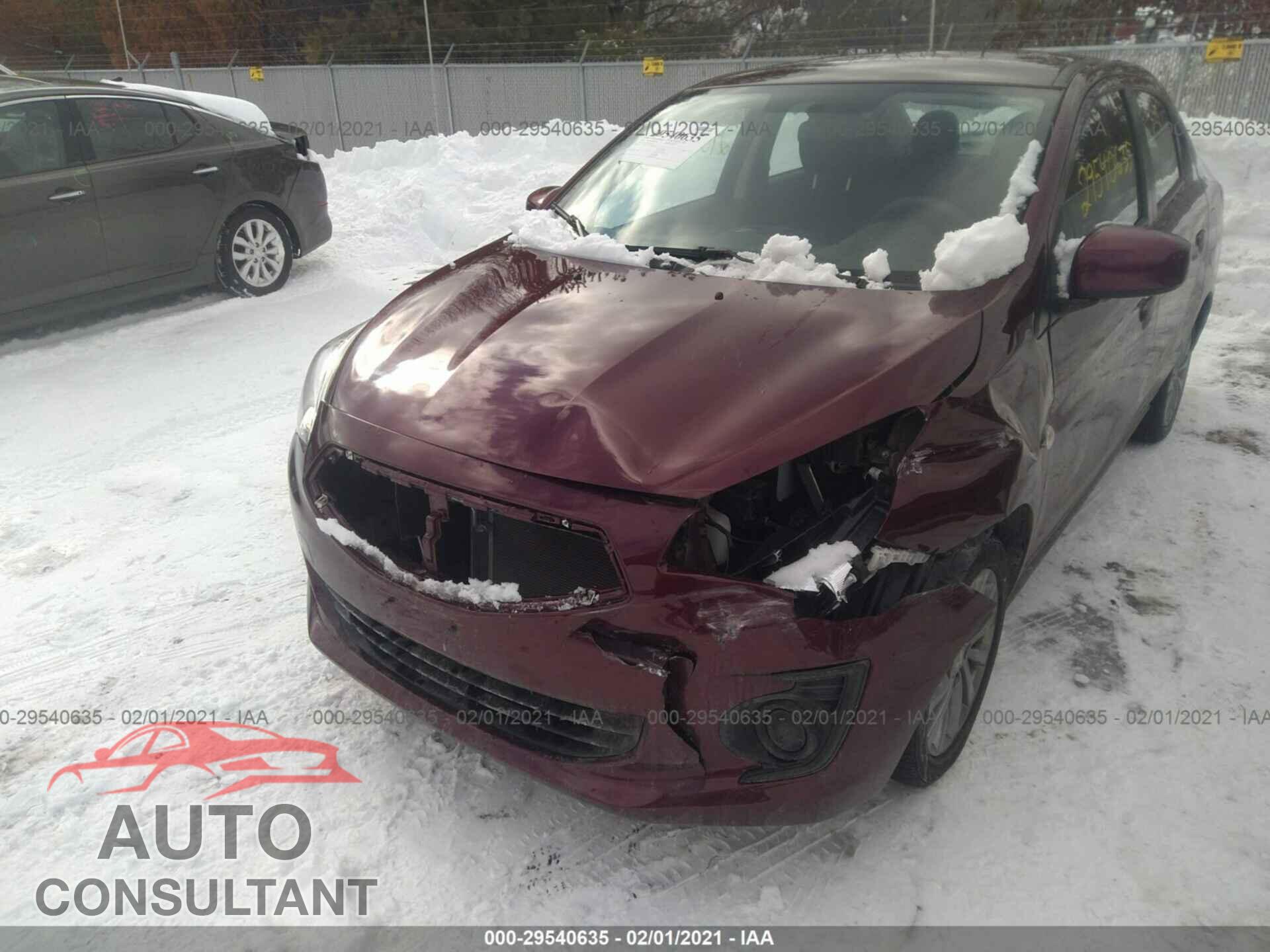 MITSUBISHI MIRAGE G4 2019 - ML32F3FJ1KHF03653