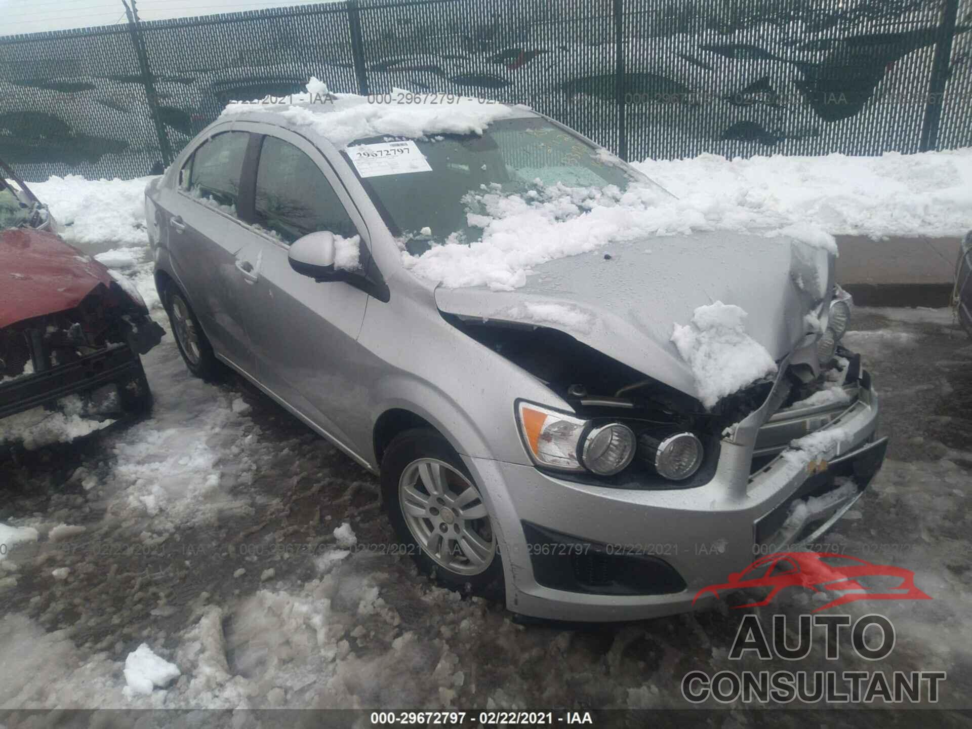 CHEVROLET SONIC 2016 - 1G1JC5SH4G4133190