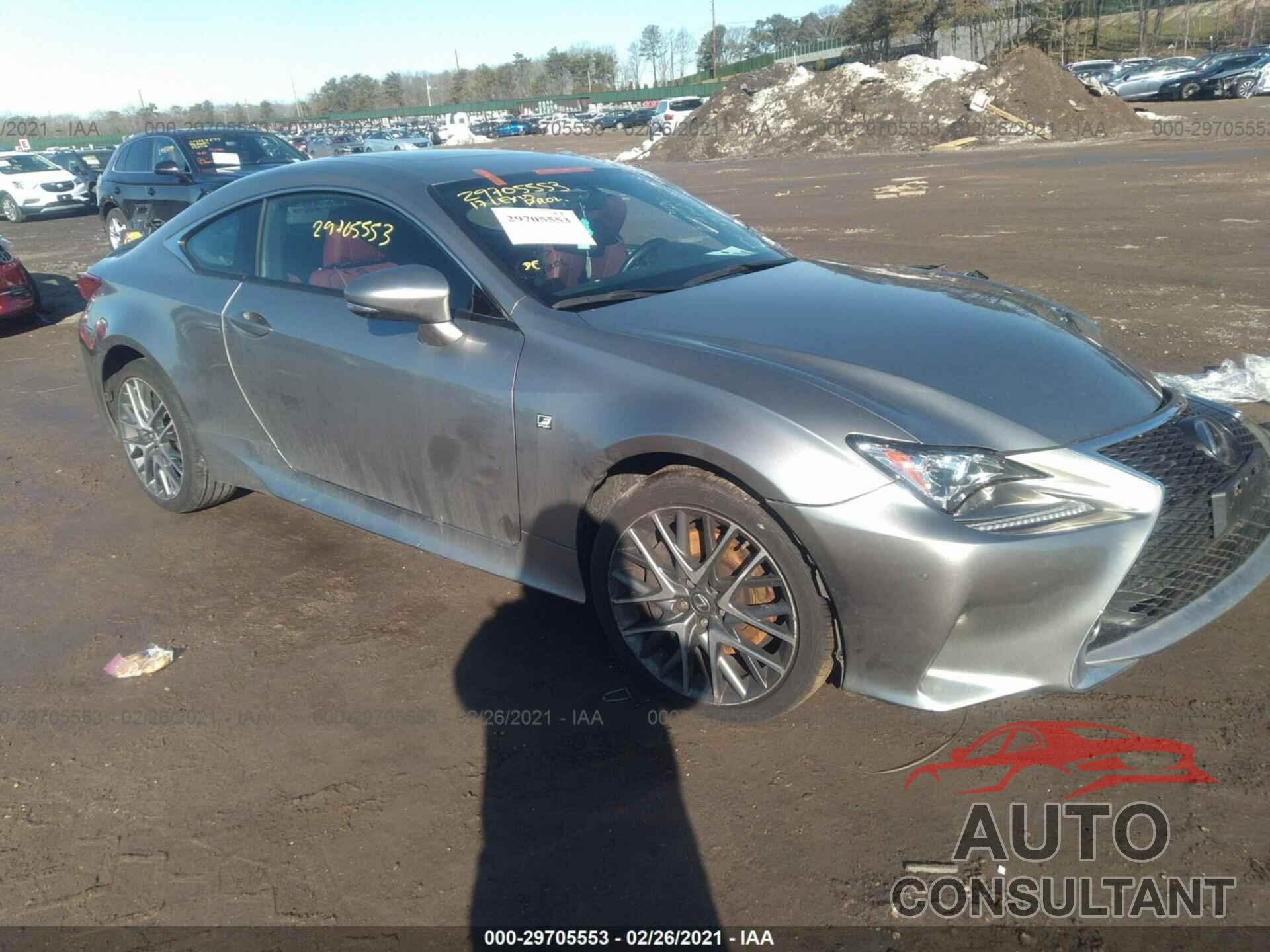 LEXUS RC 2017 - JTHSM5BC2H5002640