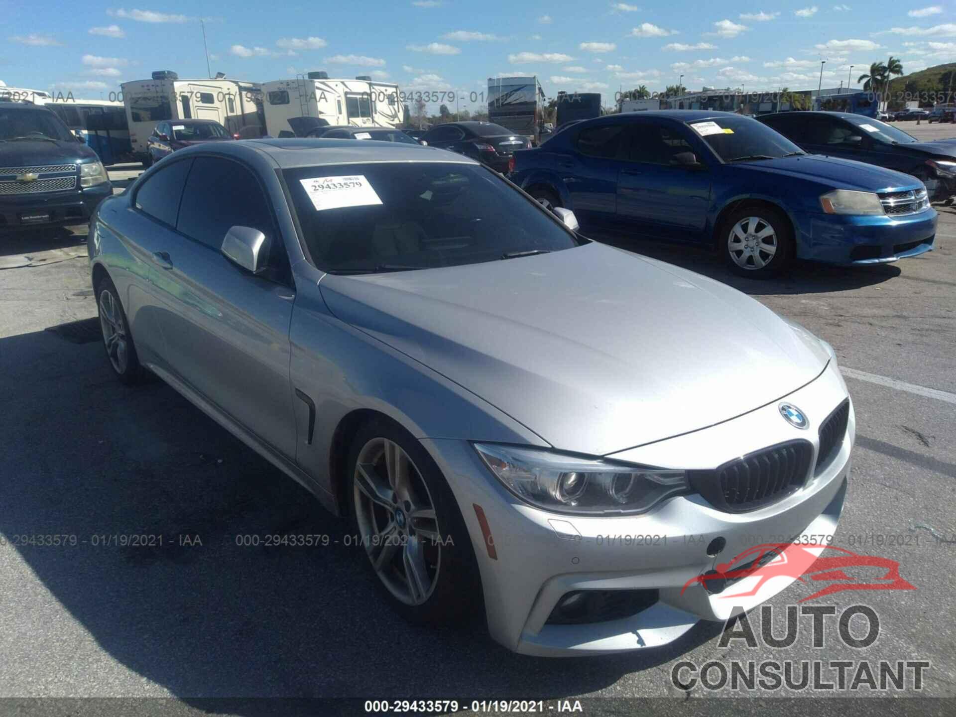 BMW 4 SERIES 2016 - WBA3R5C5XGK373338