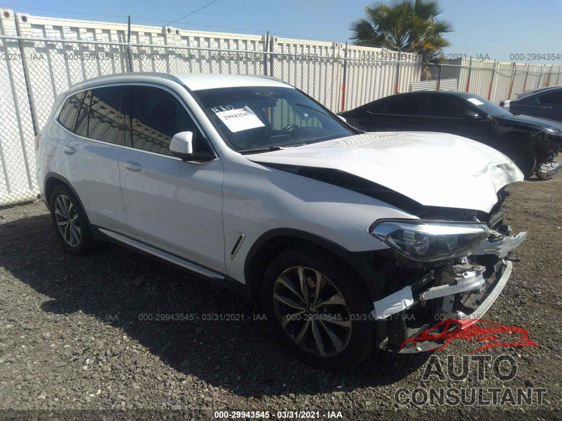 BMW X3 2019 - 5UXTR7C58KLF32151