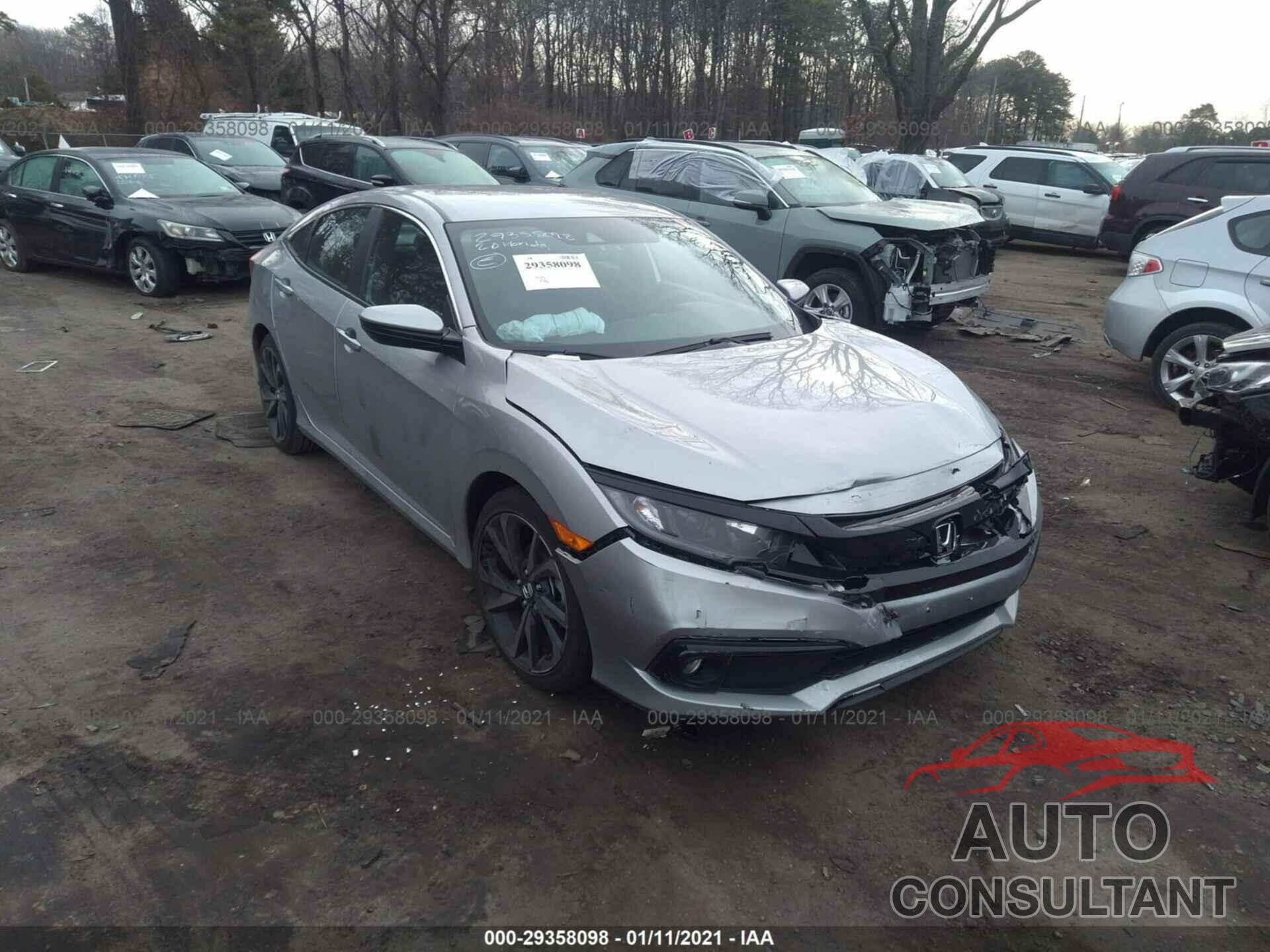 HONDA CIVIC SEDAN 2020 - 2HGFC2F87LH512656