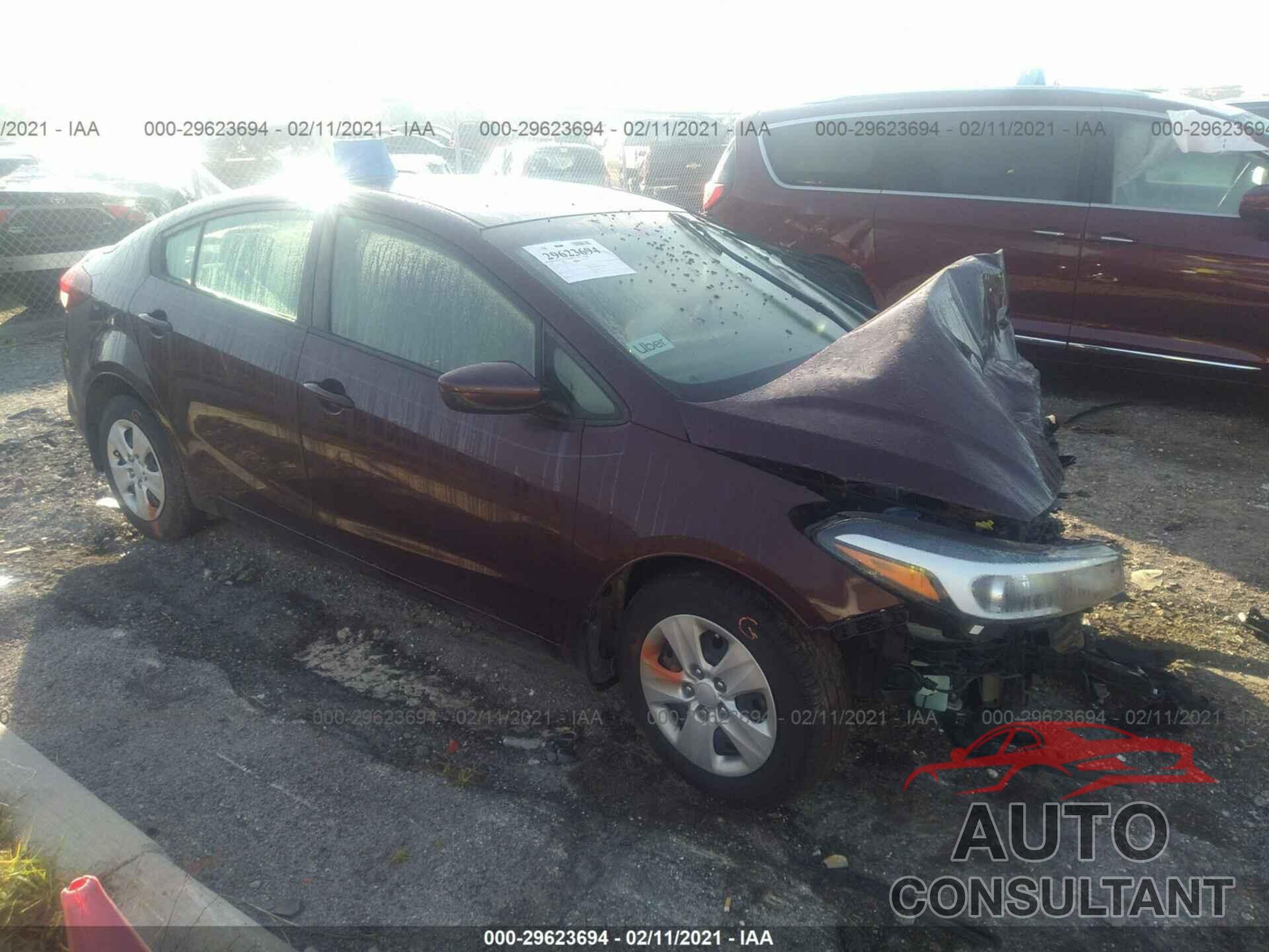 KIA FORTE 2017 - 3KPFK4A73HE159105