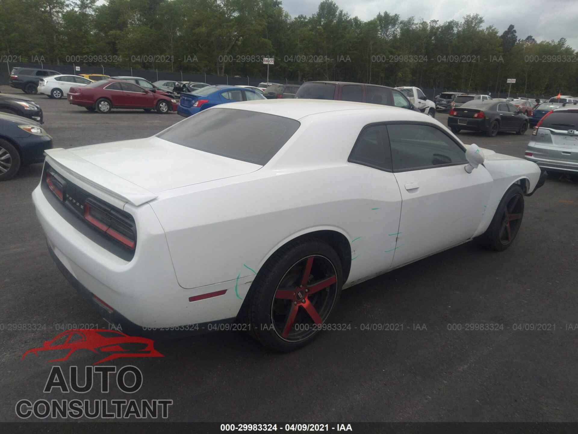 DODGE CHALLENGER 2016 - 2C3CDZAG9GH166271