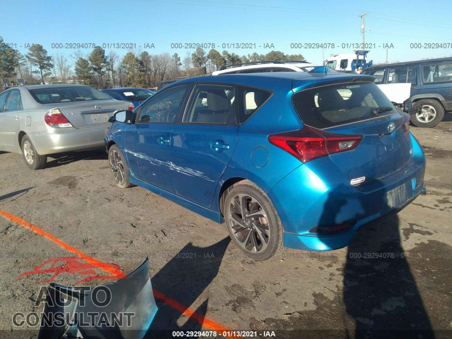 TOYOTA COROLLA IM 2018 - JTNKARJE4JJ571938