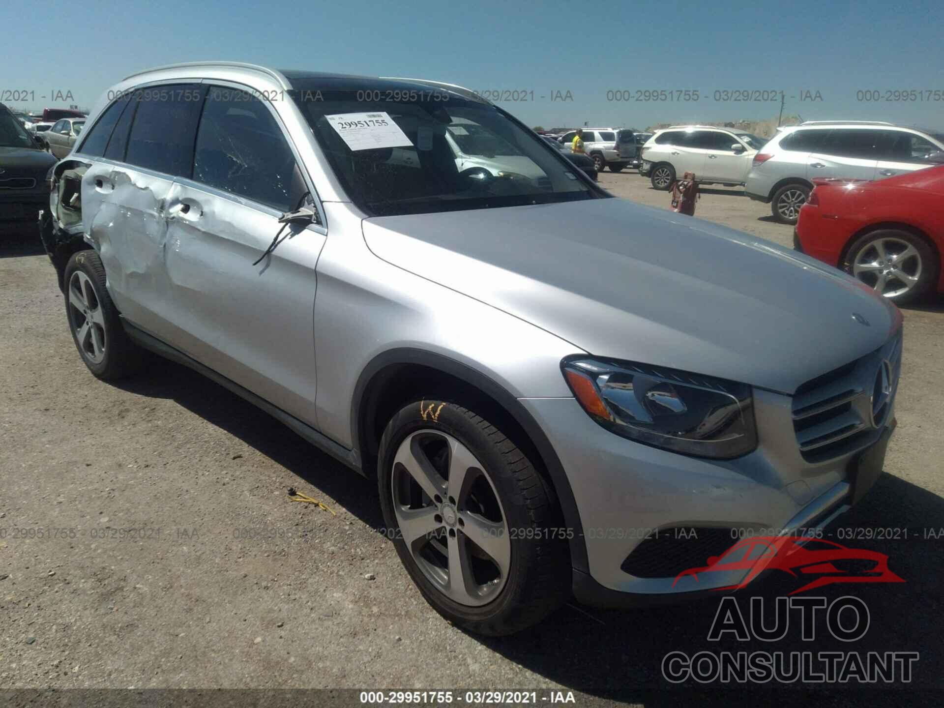 MERCEDES-BENZ GLC 2016 - WDC0G4JB2GF062200