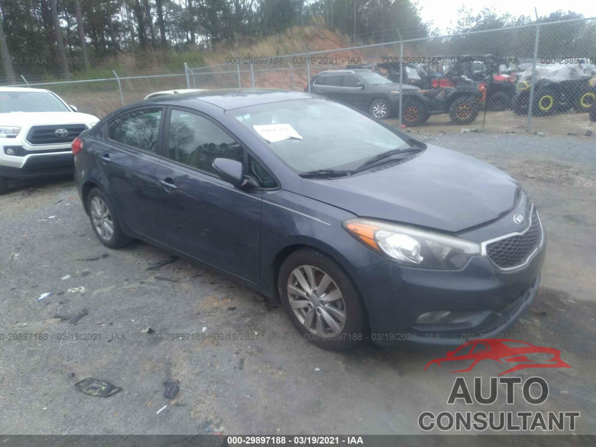 KIA FORTE 2016 - KNAFX4A62G5450081
