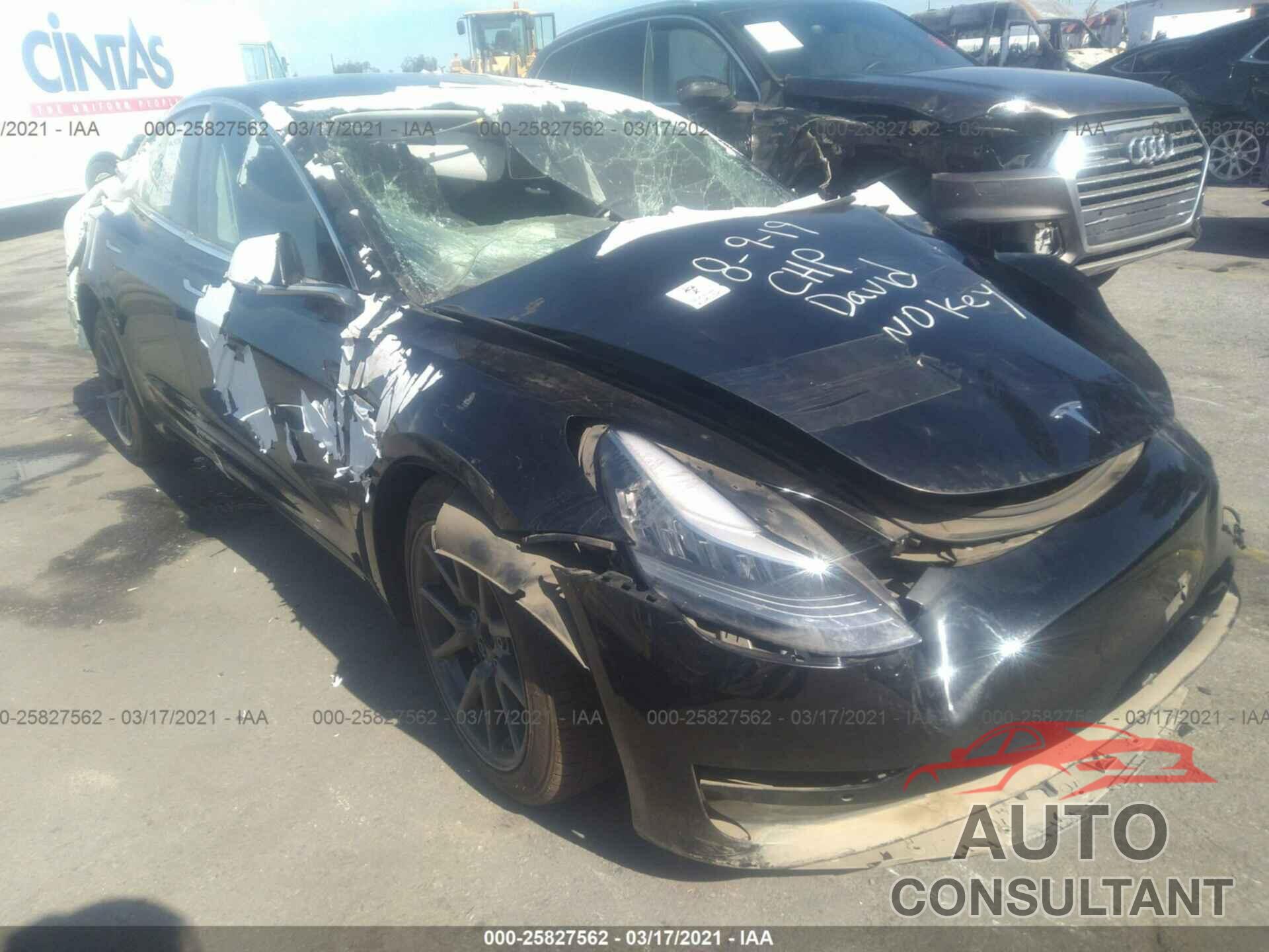 TESLA MODEL 3 2019 - 5YJ3E1EA7KF307112